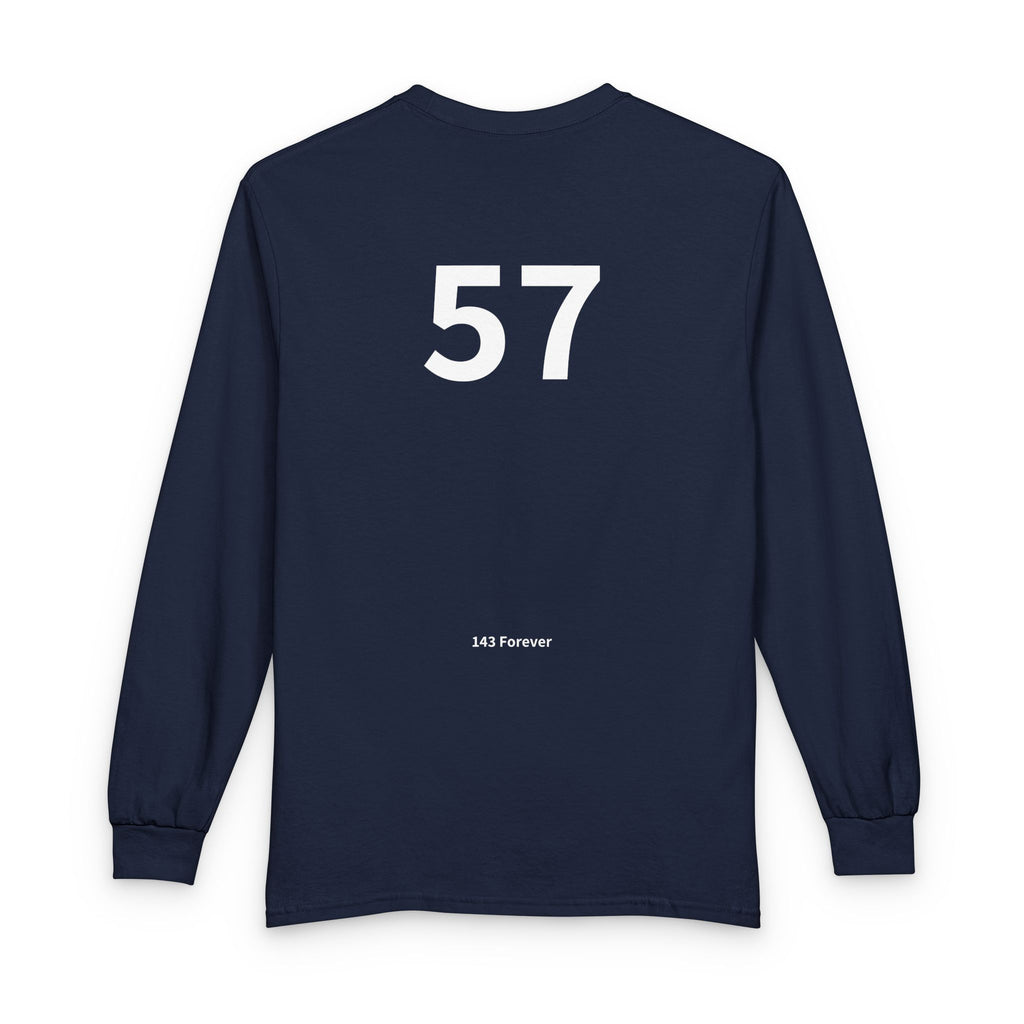 57TH  Happy Anniversary:  Team Shirt Long - Husband / Men's