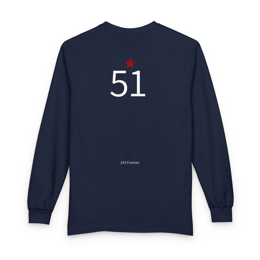 51*   I Miss You:  Team Shirt Long - Widow / Women's