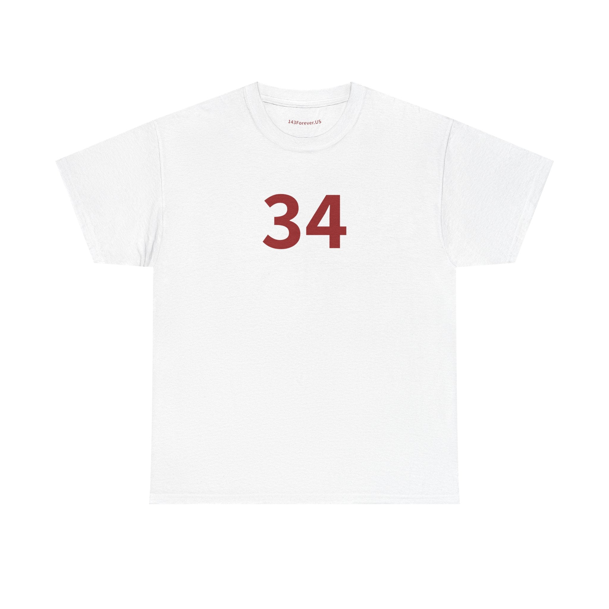 34TH Happy Anniversary: Team Shirt Short - Husband / Men's