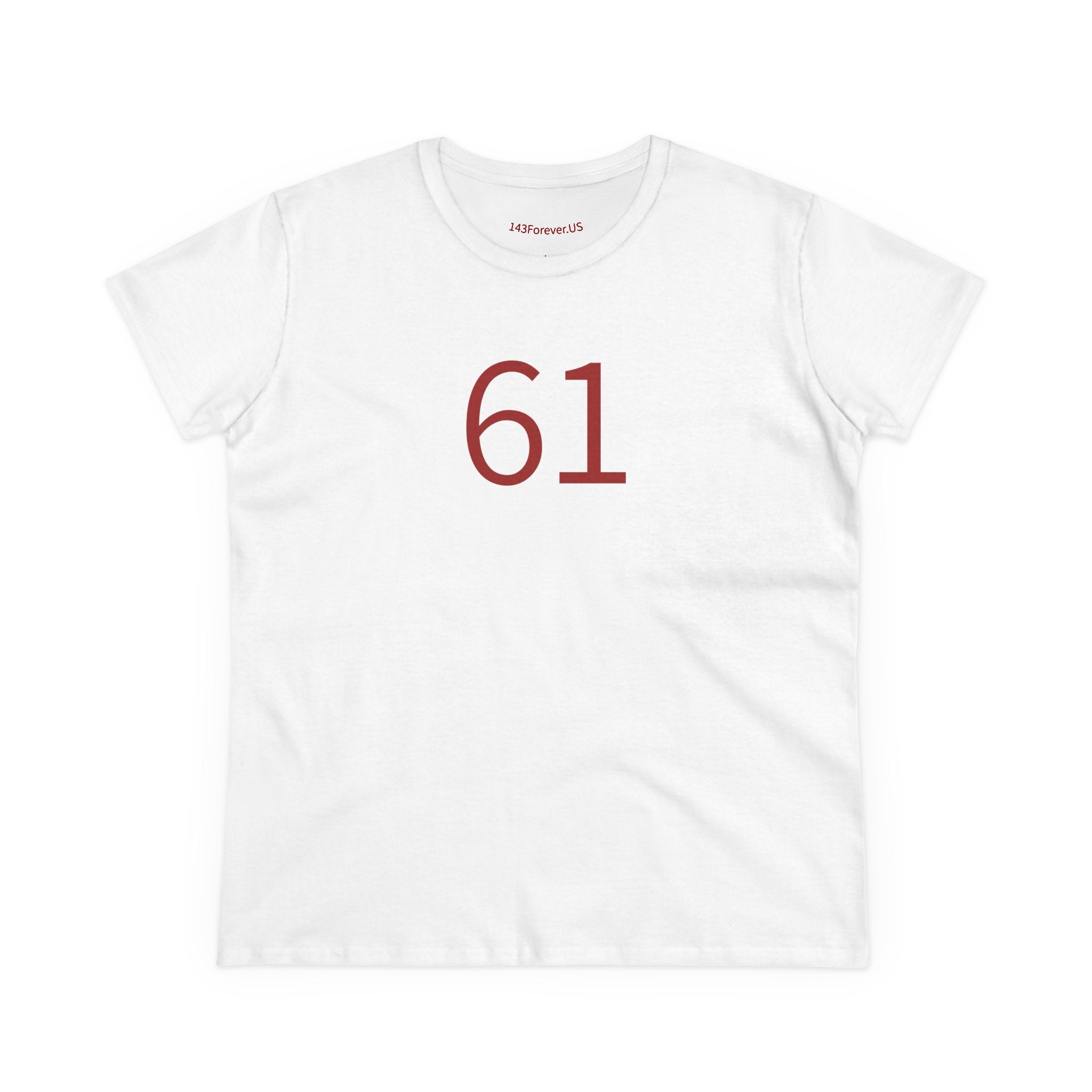 61st  Happy Anniversary: Team Shirt Short - Wife / Women's