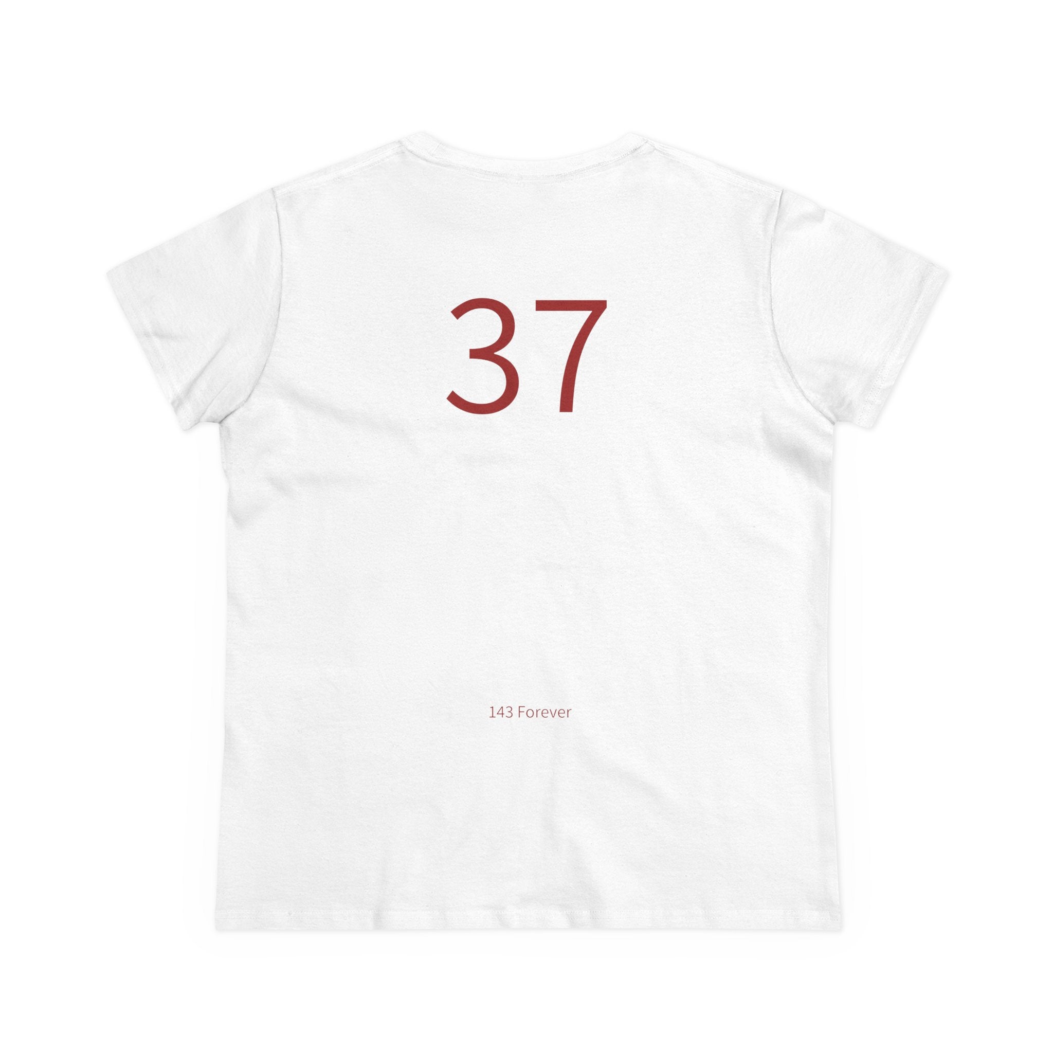 37th Happy Anniversary: Team Shirt Short - Wife / Women's