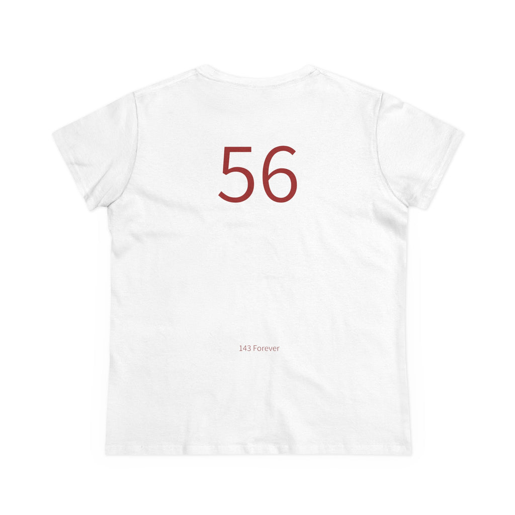 56th  Happy Anniversary: Team Shirt Short - Wife / Women's