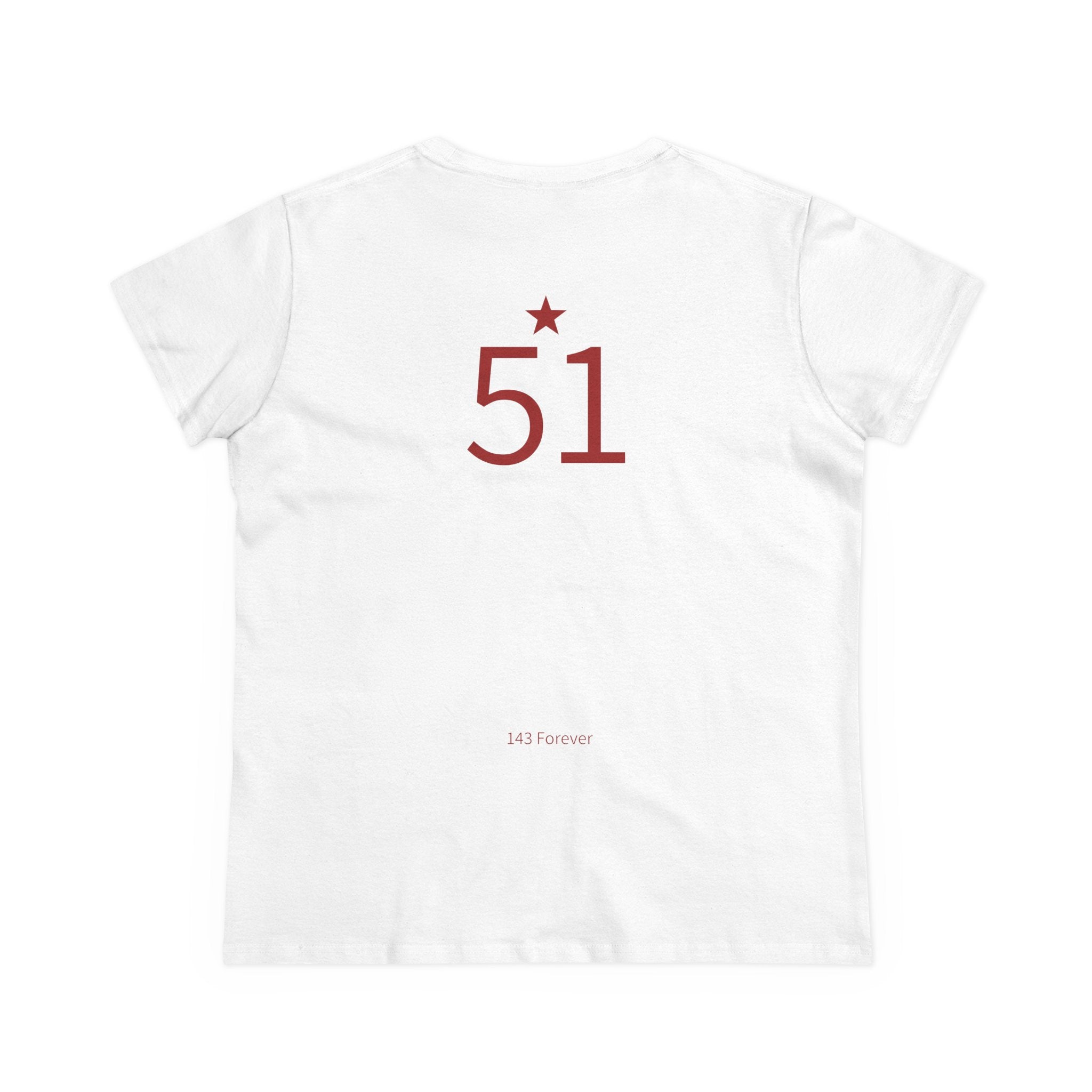 51*  I Miss You: Team Shirt Short - Widow / Women's