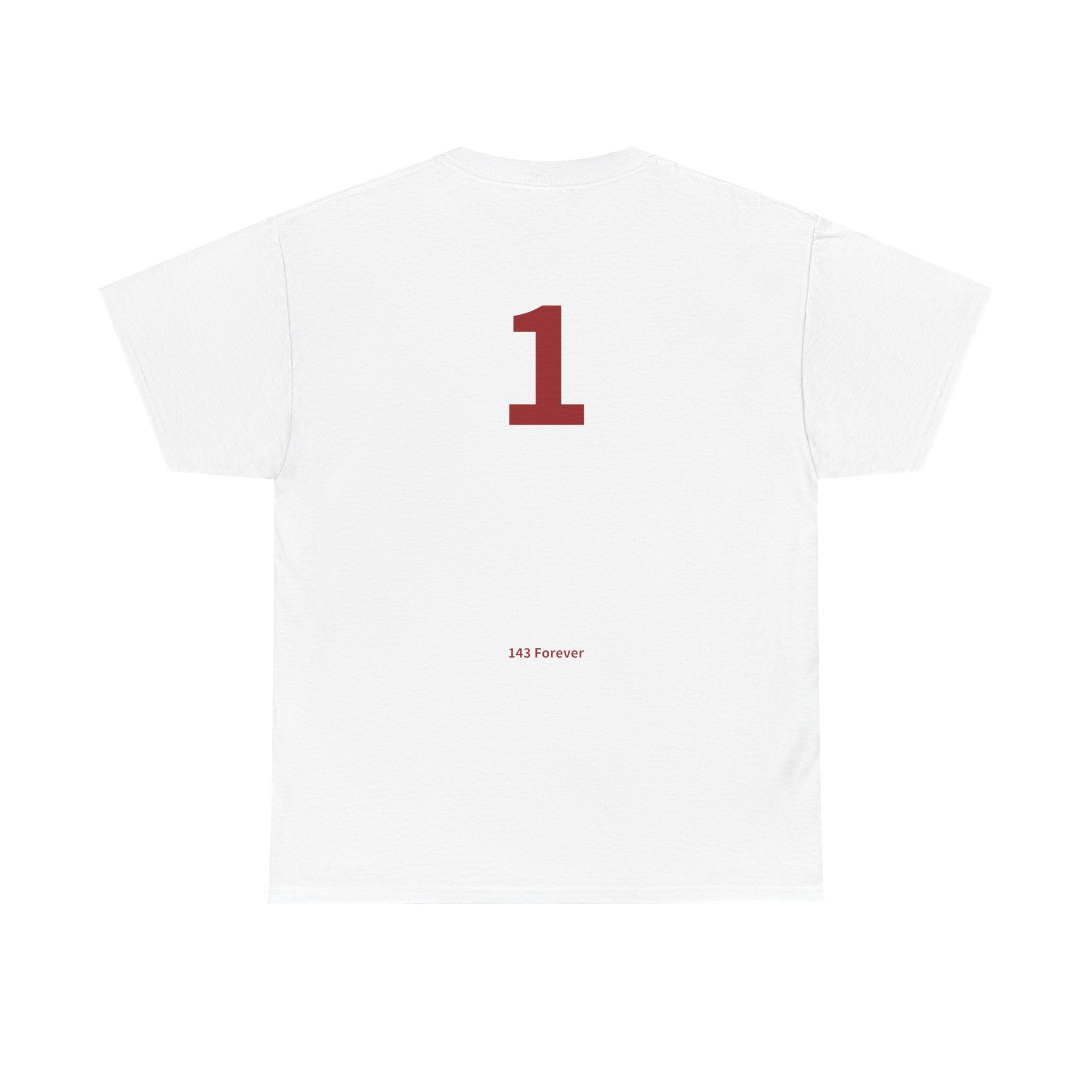 1ST  Happy Anniversary: Team Shirt Short - Husband / Men's