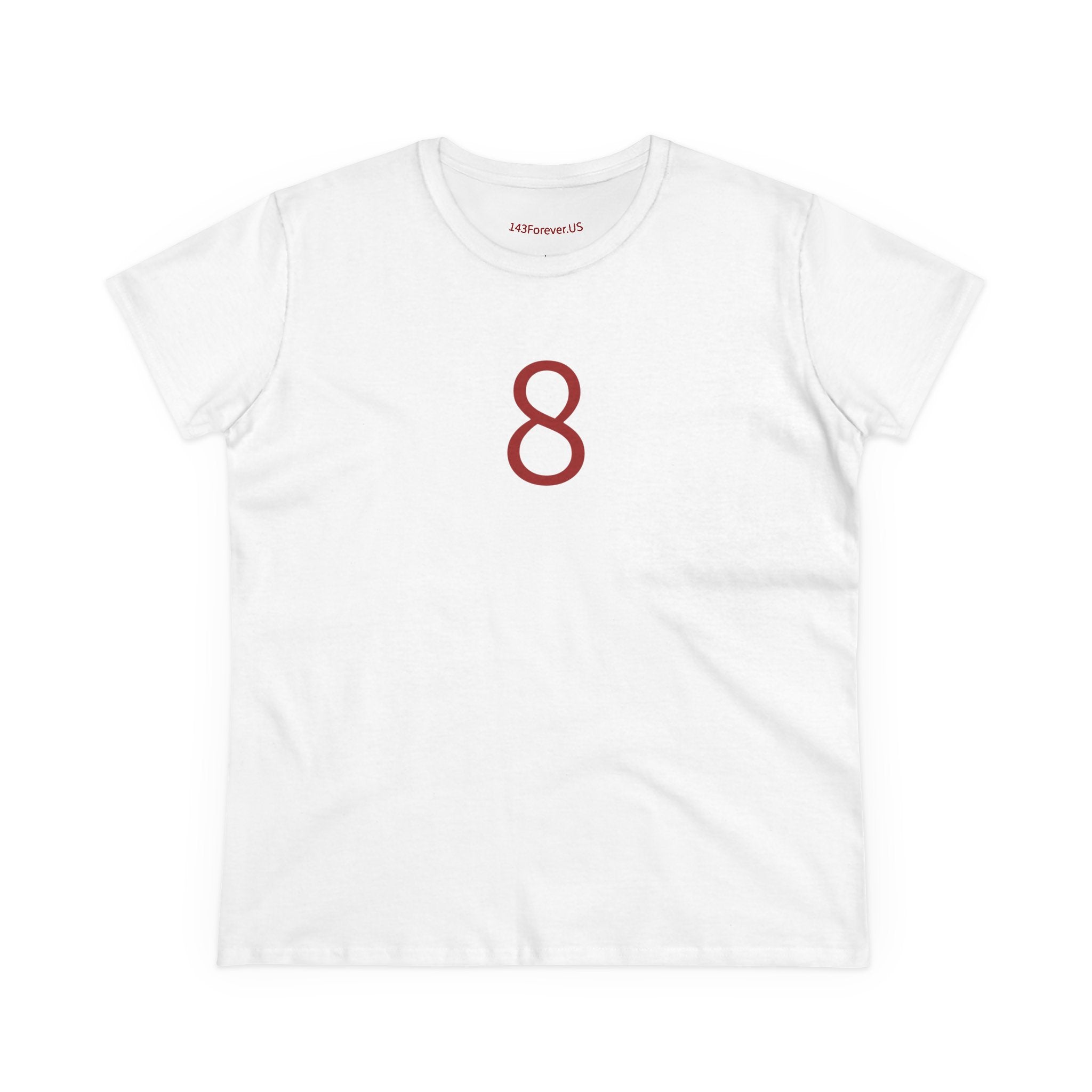 8th  Happy Anniversary: Team Shirt Short - Wife / Women's