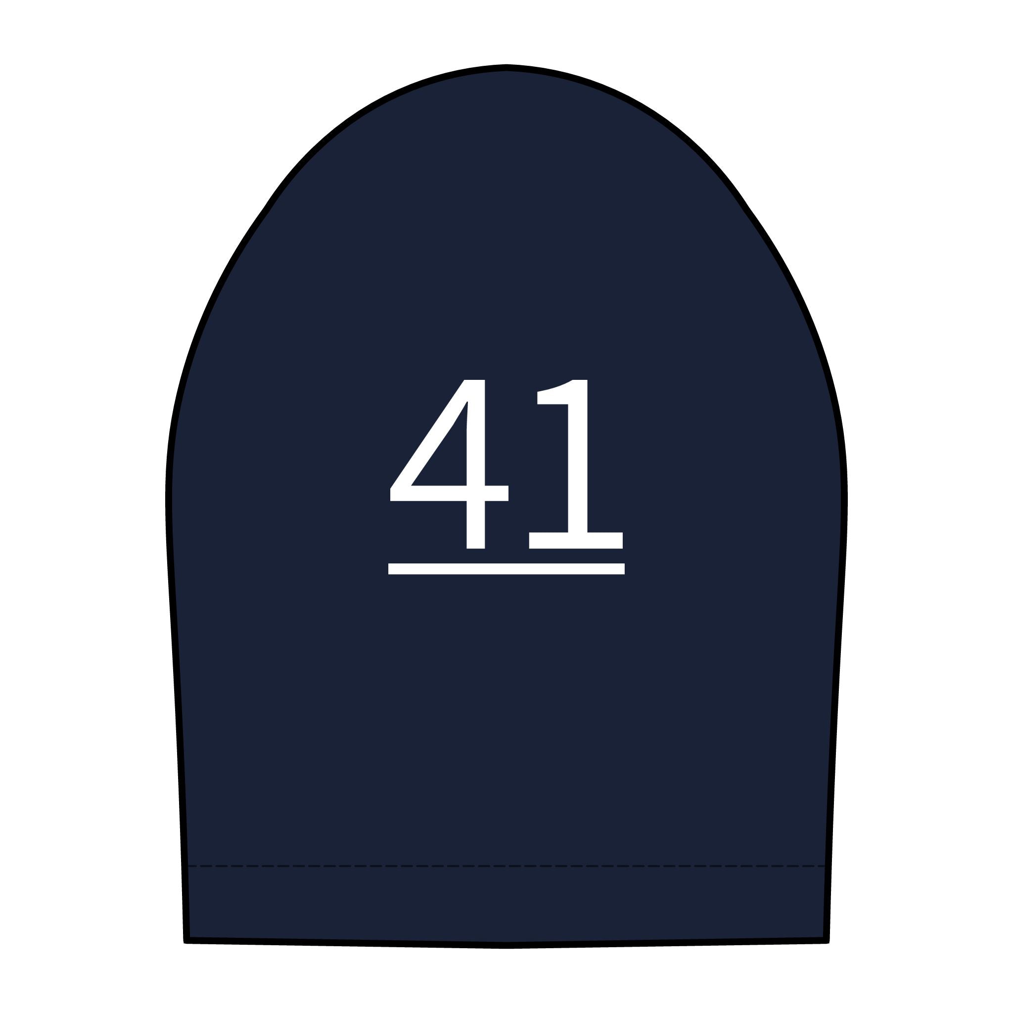 41st  Teammate: Team polo Shirt - Blue Ribbon - Daughter / Women's