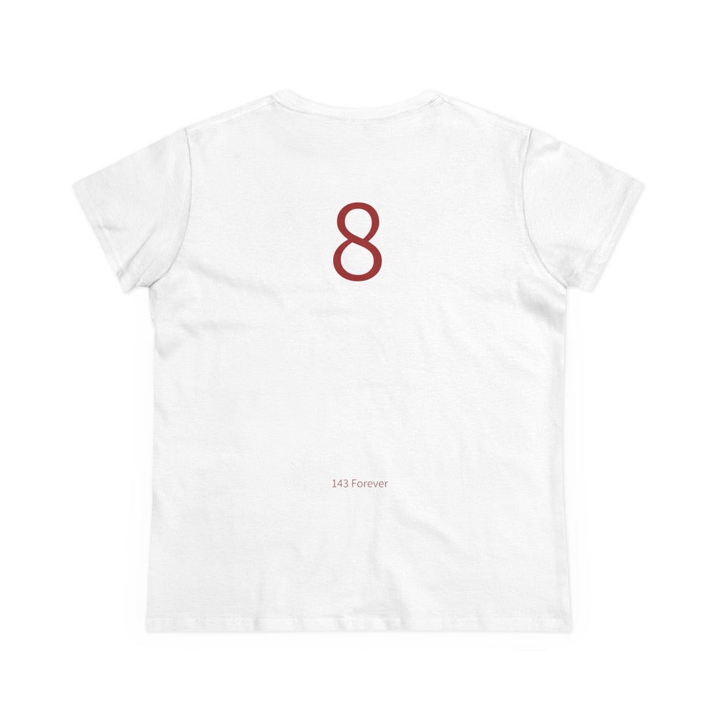 8th  Happy Anniversary: Team Shirt Short - Wife / Women's