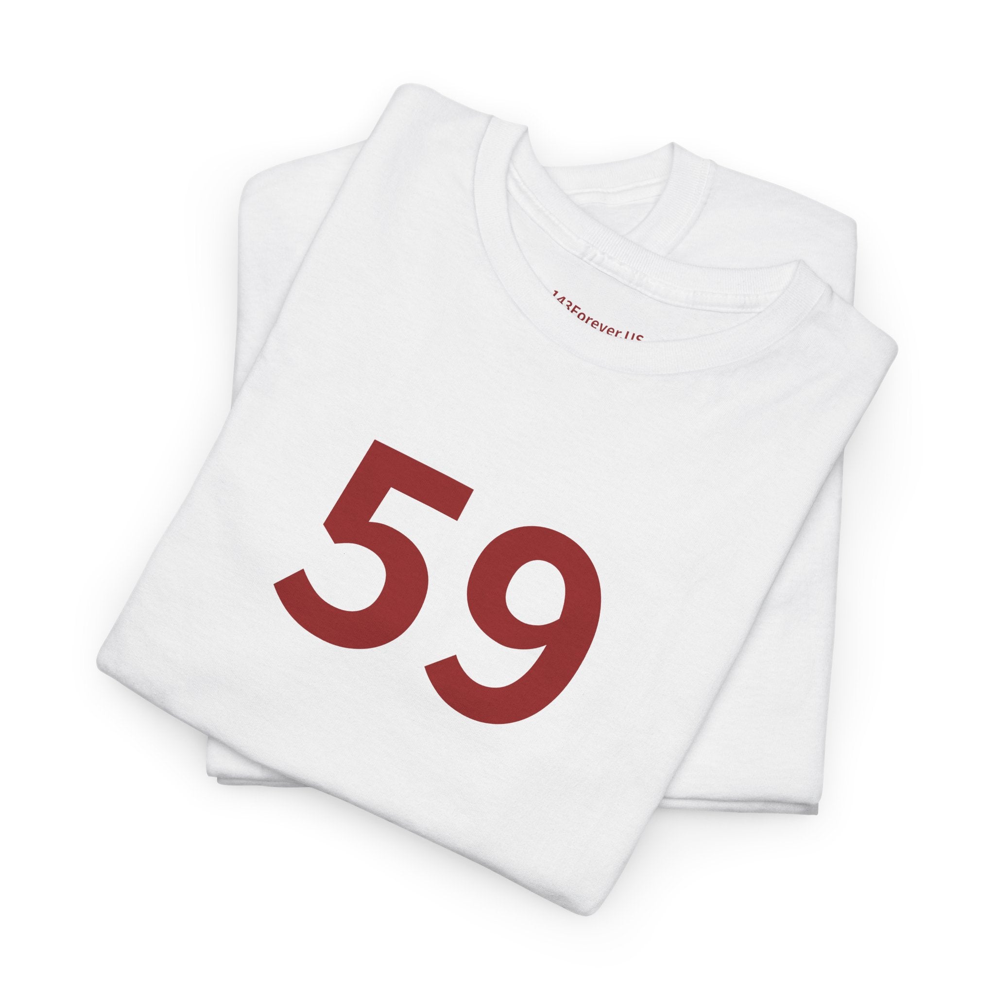 59TH  Happy Anniversary: Team Shirt Short - Husband / Men's