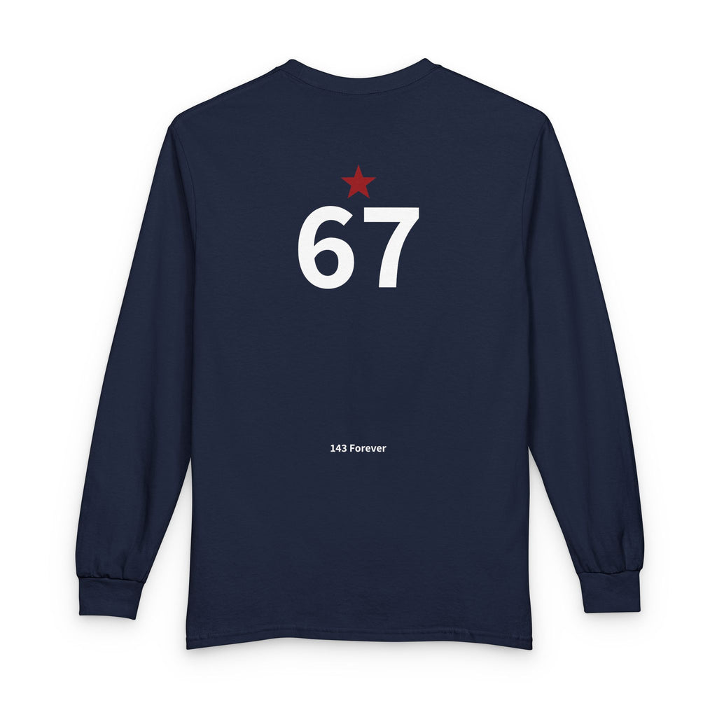 67*   I Miss You:  Team Shirt Long - Widower / Men's