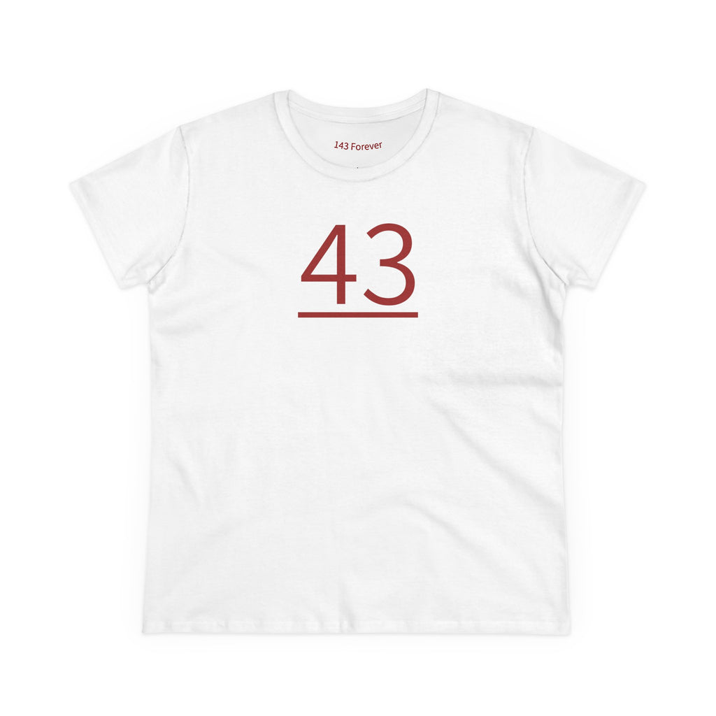 43rd Teammates: Team Shirt Short - Daughter / Women's