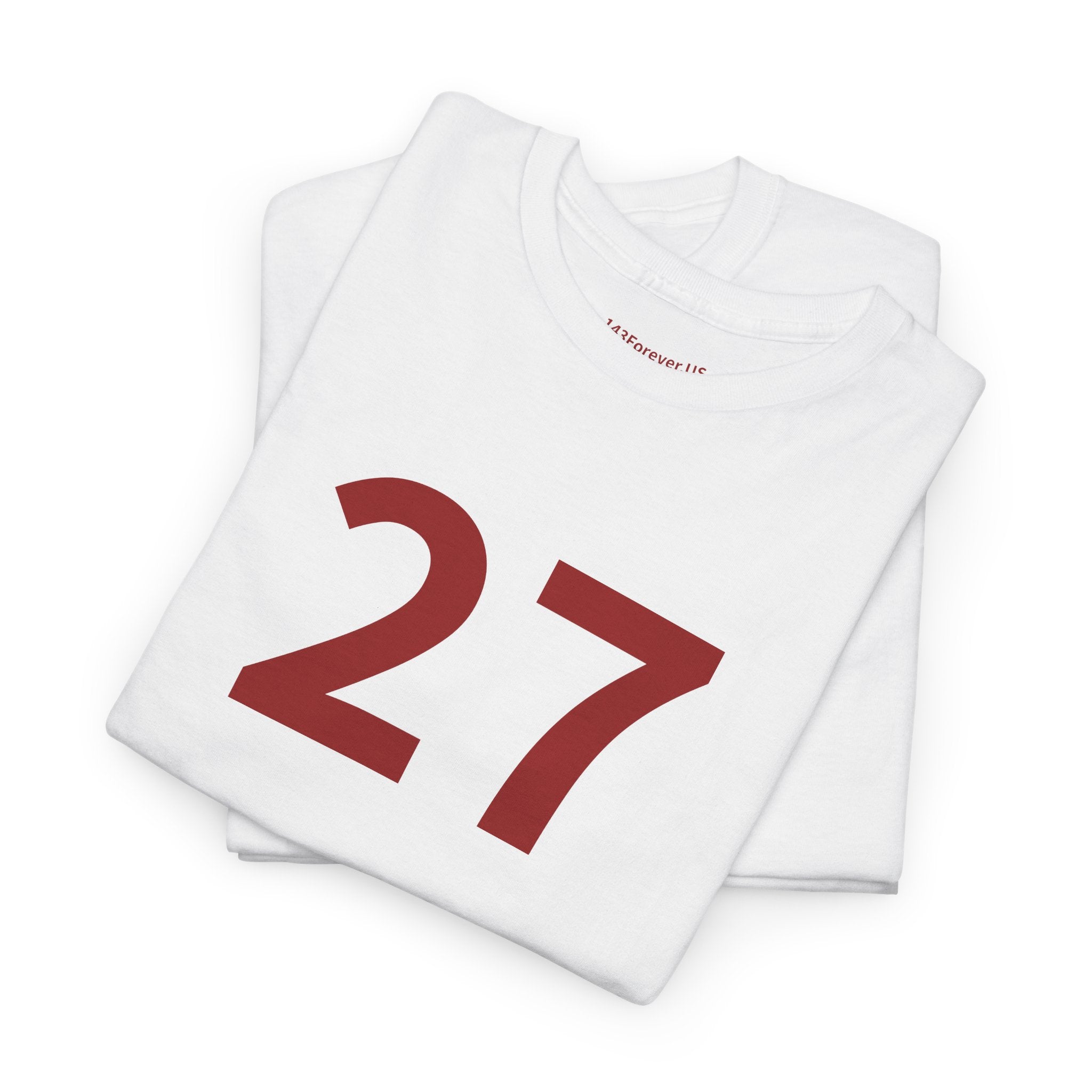 27TH Happy Anniversary: Team Shirt Short - Husband / Men's