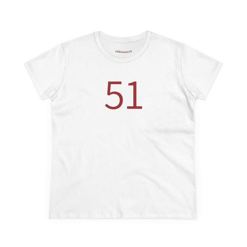 51st  Happy Anniversary: Team Shirt Short - Wife / Women's