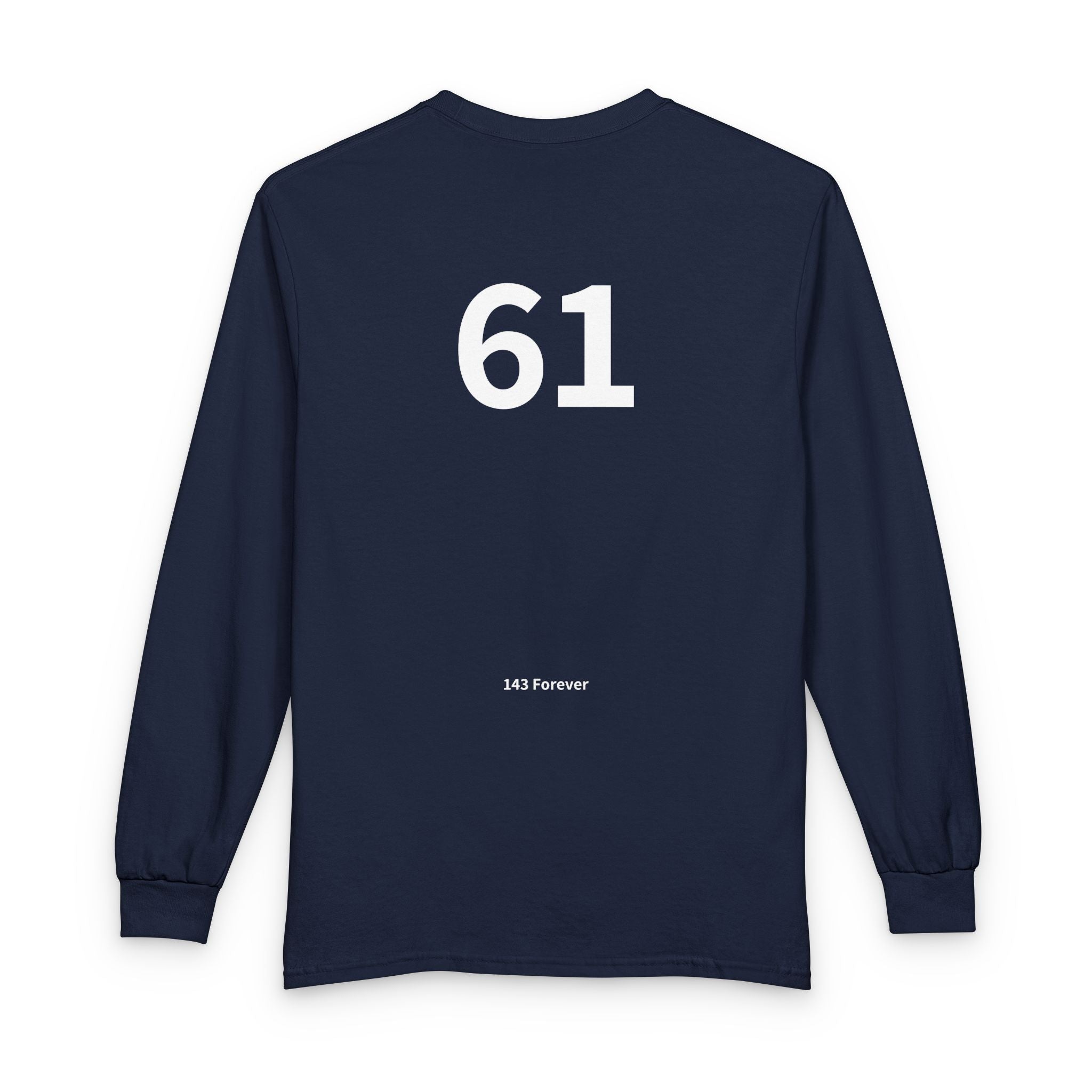 61ST  Happy Anniversary:  Team Shirt Long - Husband / Men's