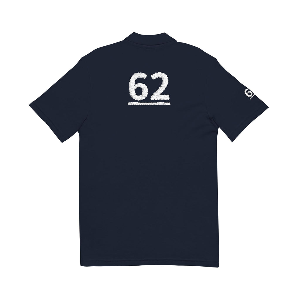 62ND  Teammates:  Team polo Shirt - Blue Ribbon - Son / Men's