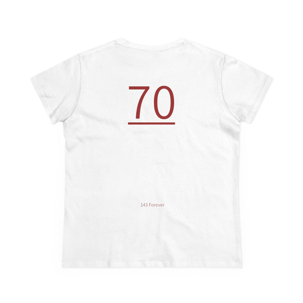 70th  Teammates: Team Shirt Short - Daughter / Women's