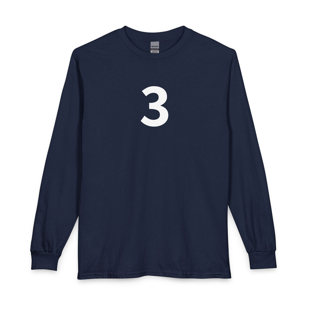 3RD  Happy Anniversary:  Team Shirt Long - Husband / Men's