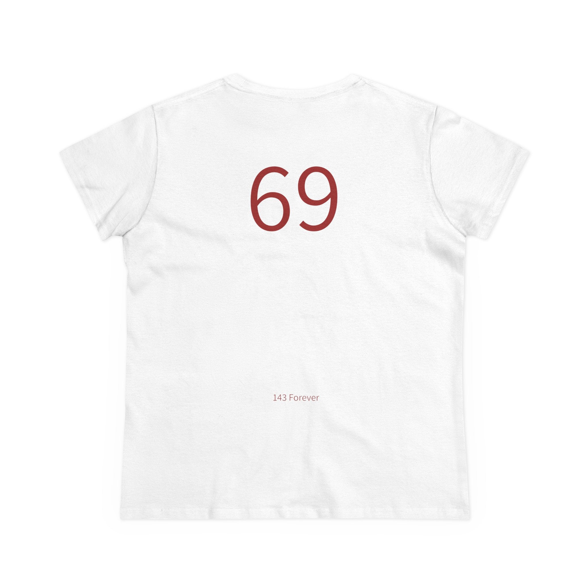69th  Happy Anniversary: Team Shirt Short - Wife / Women's