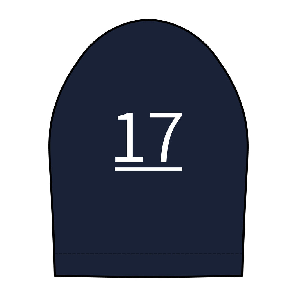 17th  Teammate: Team polo Shirt - Blue Ribbon - Daughter / Women's