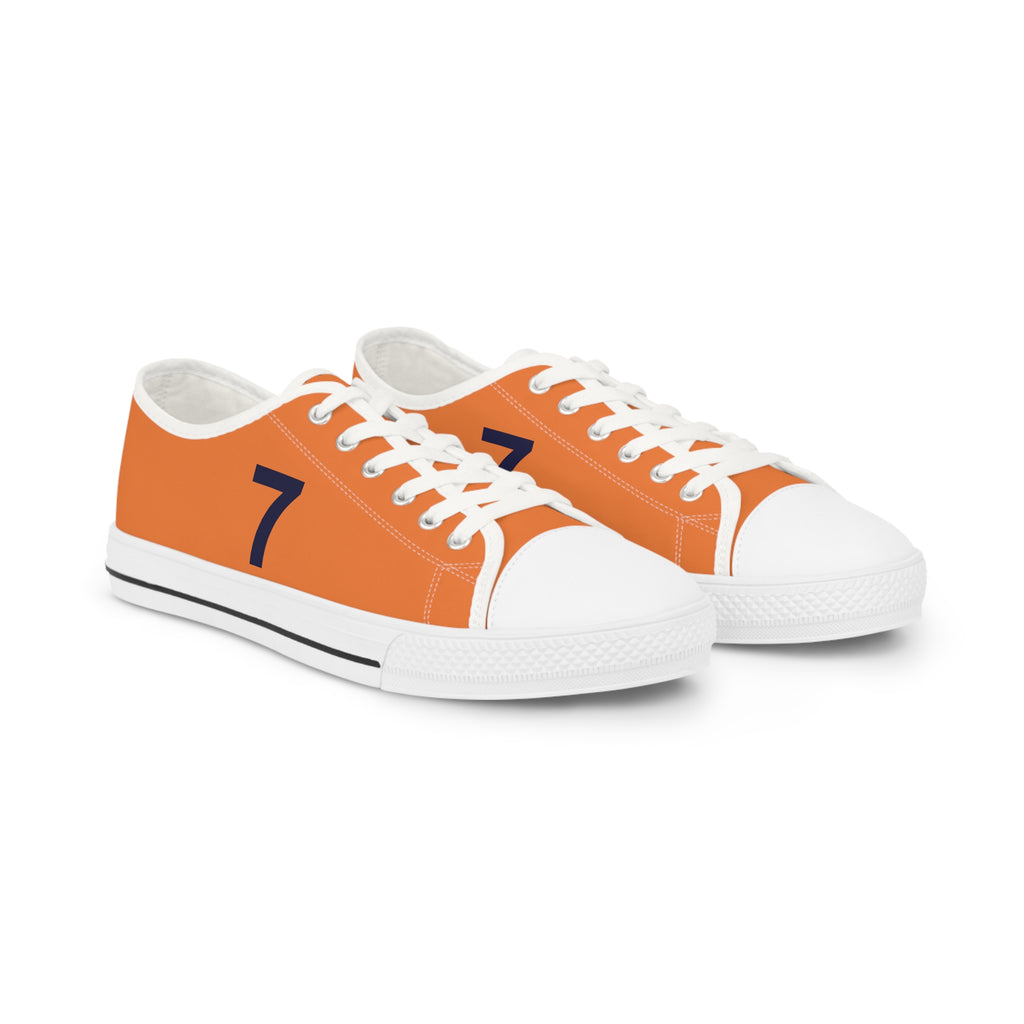 7TH  Happy Anniversary: Team Sneakers - Orange Crush: Husband / Men's