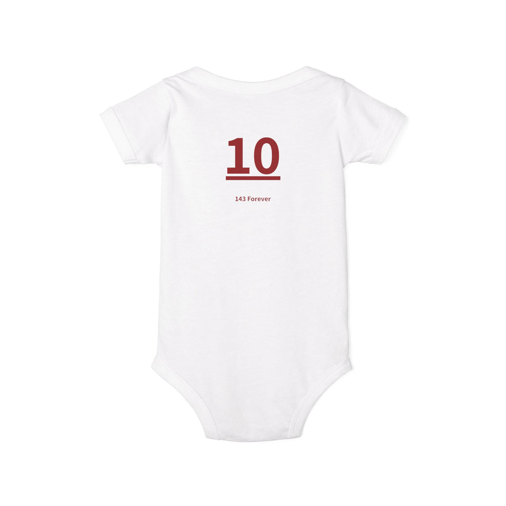 10TH  Lil' Teammates: Team Onesie Infant - Son / Boy's