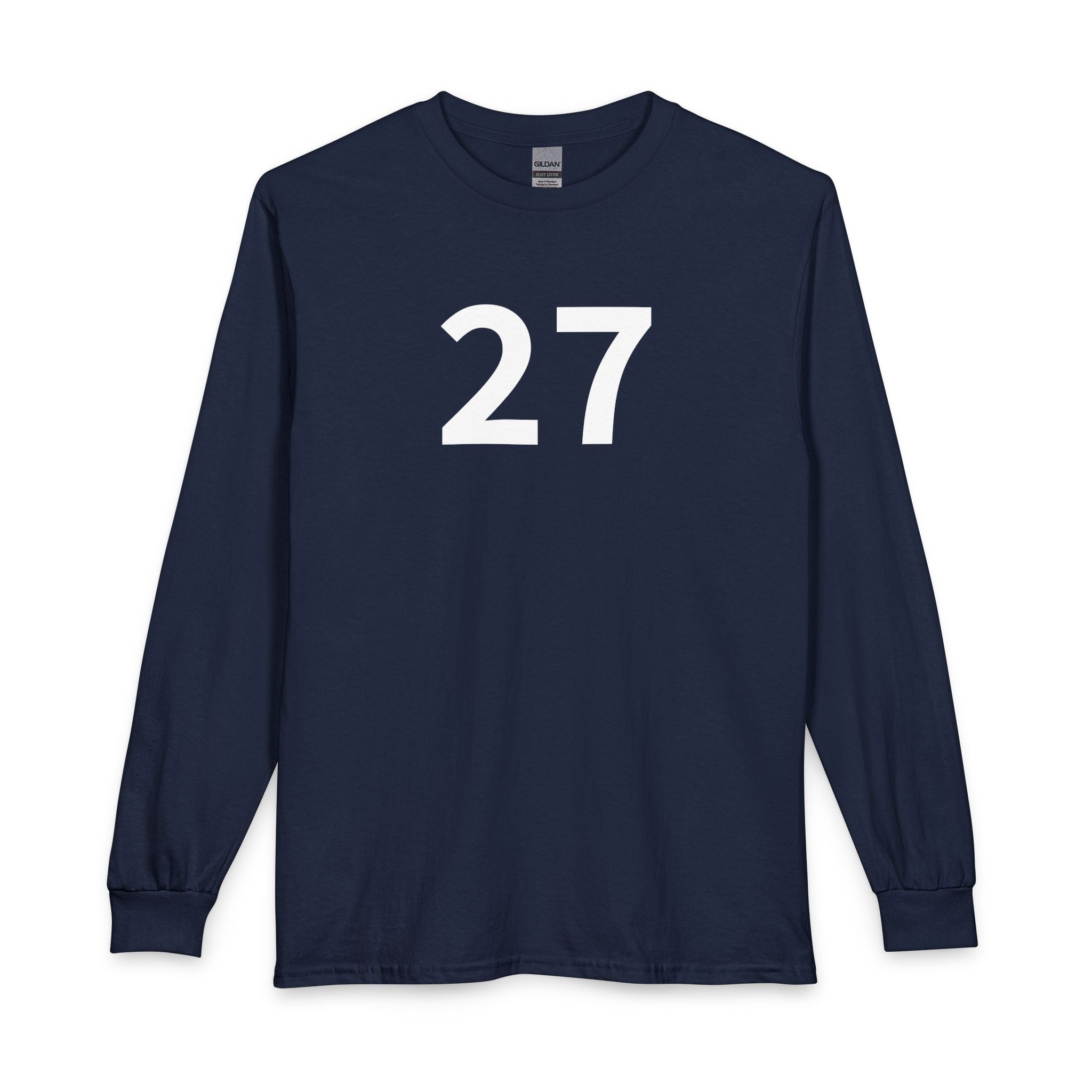 27TH  Happy Anniversary:  Team Shirt Long - Husband / Men's
