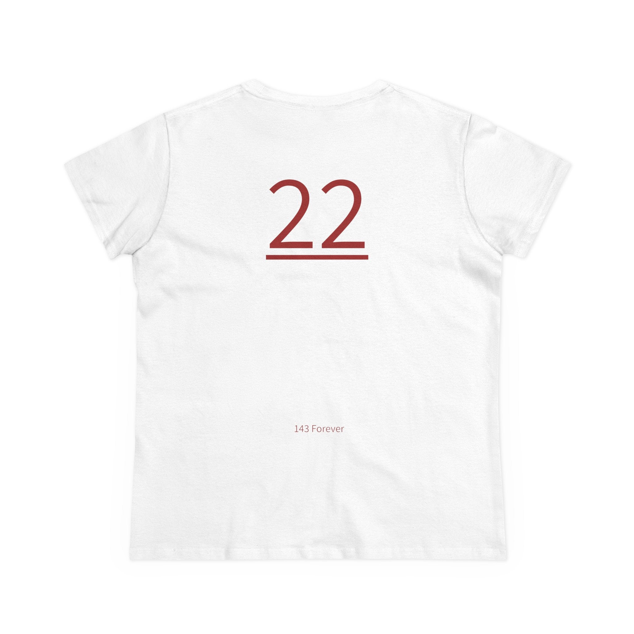 22nd Teammates: Team Shirt Short - Daughter / Women's