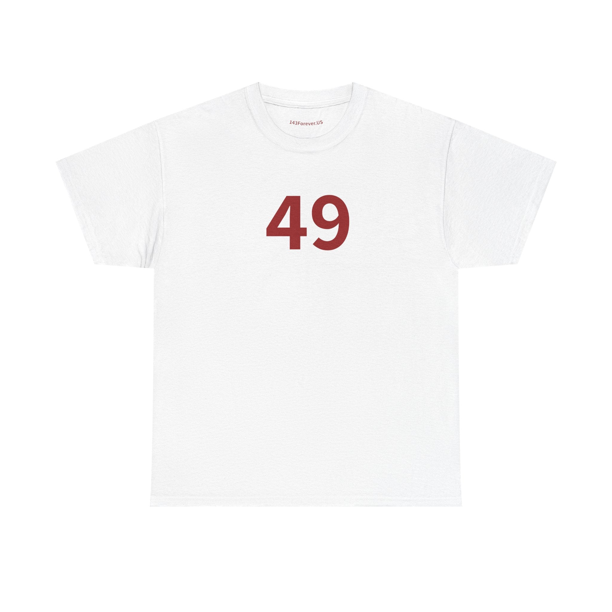 49TH Happy Anniversary: Team Shirt Short - Husband / Men's