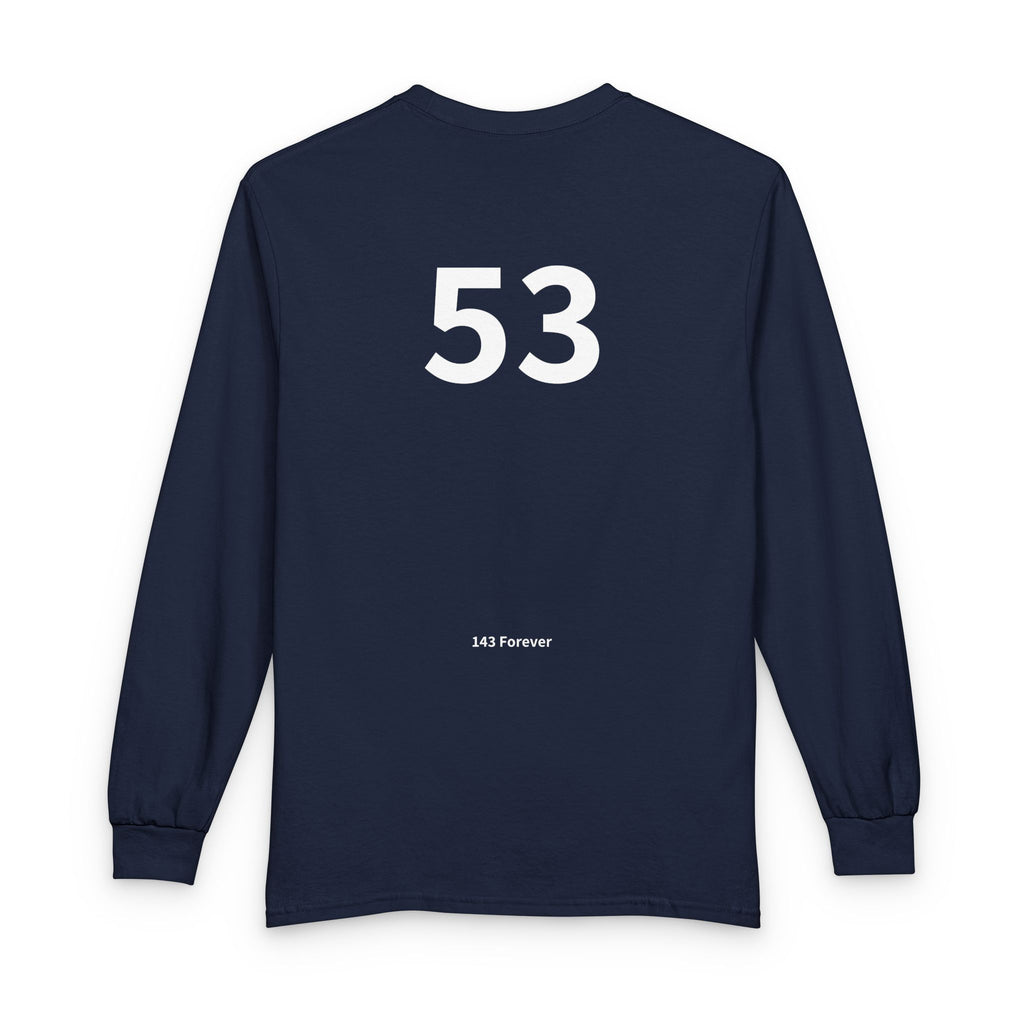 53RD  Happy Anniversary:  Team Shirt Long - Husband / Men's