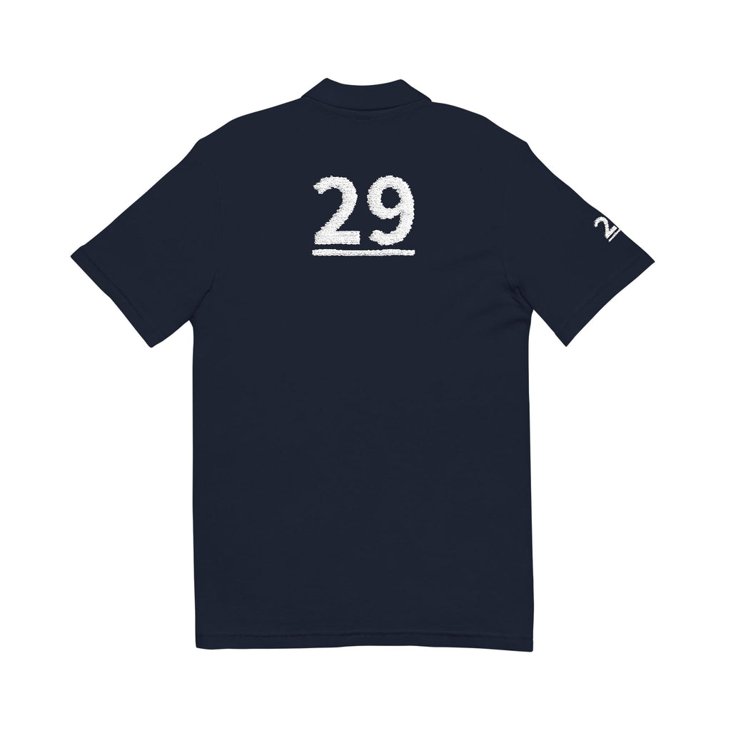 29TH Teammates:  Team polo Shirt - Blue Ribbon - Son / Men's