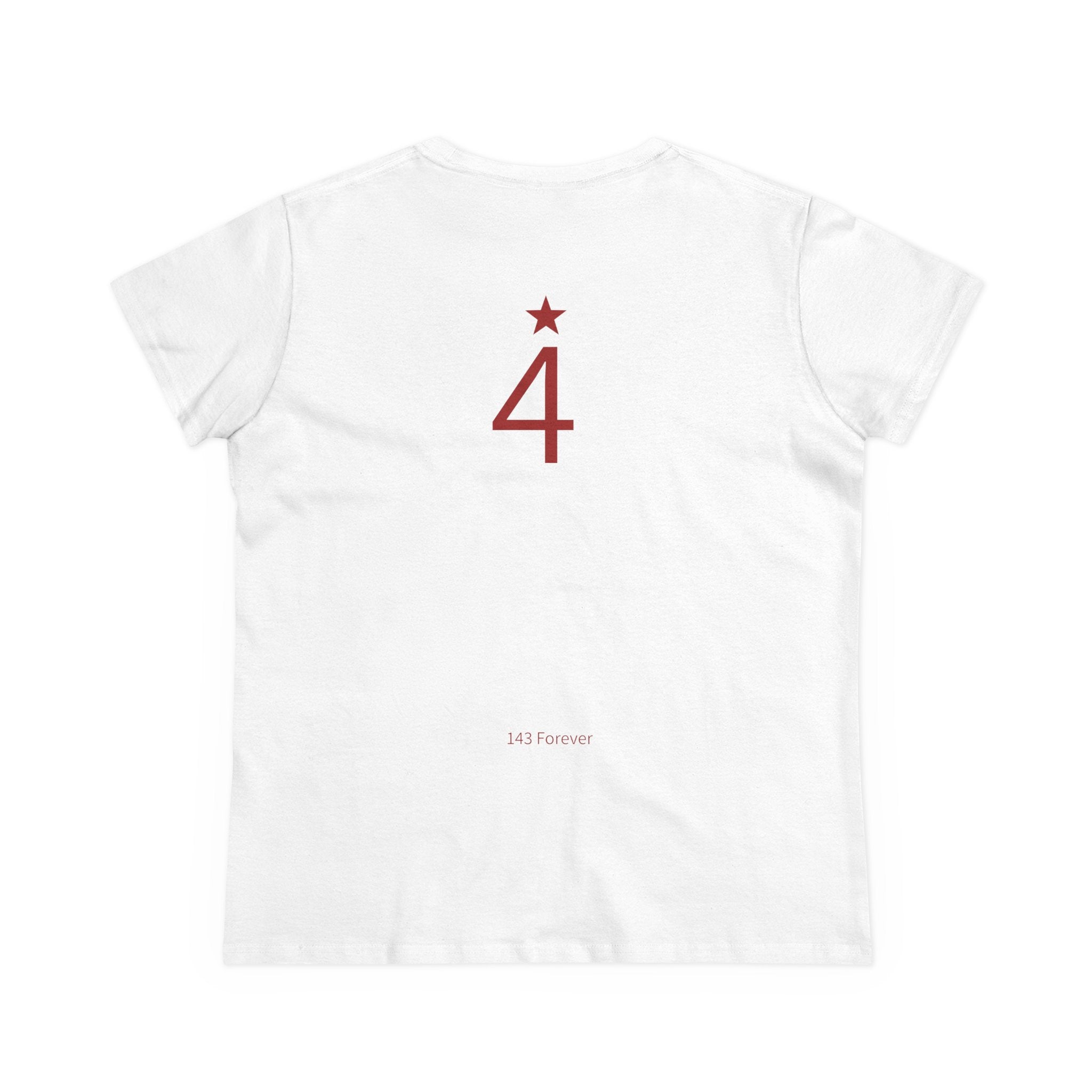 4*  I Miss You: Team Shirt Short - Widow / Women's