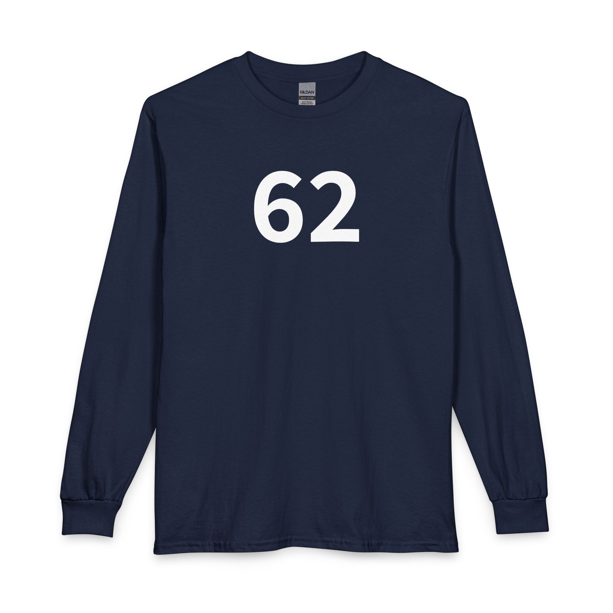 62ND  Happy Anniversary:  Team Shirt Long - Husband / Men's