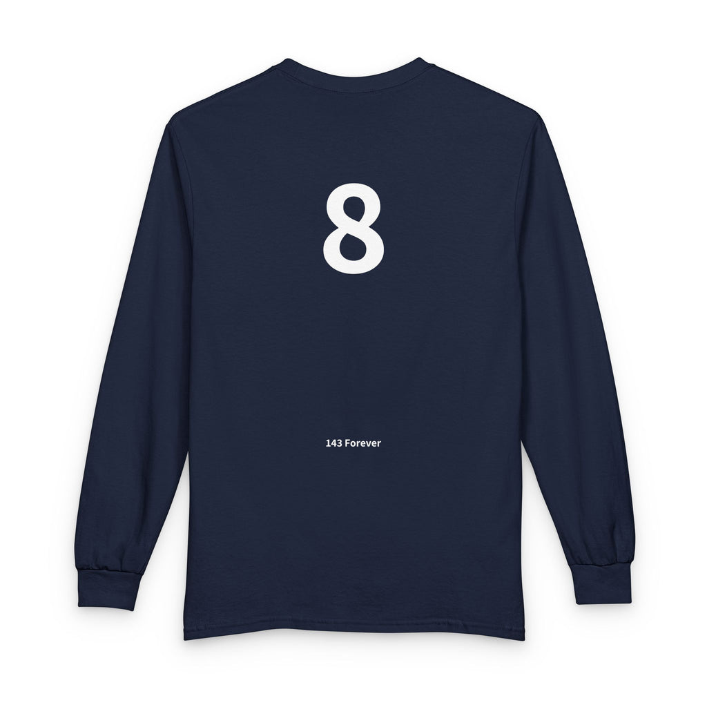 8TH  Happy Anniversary:  Team Shirt Long - Husband / Men's