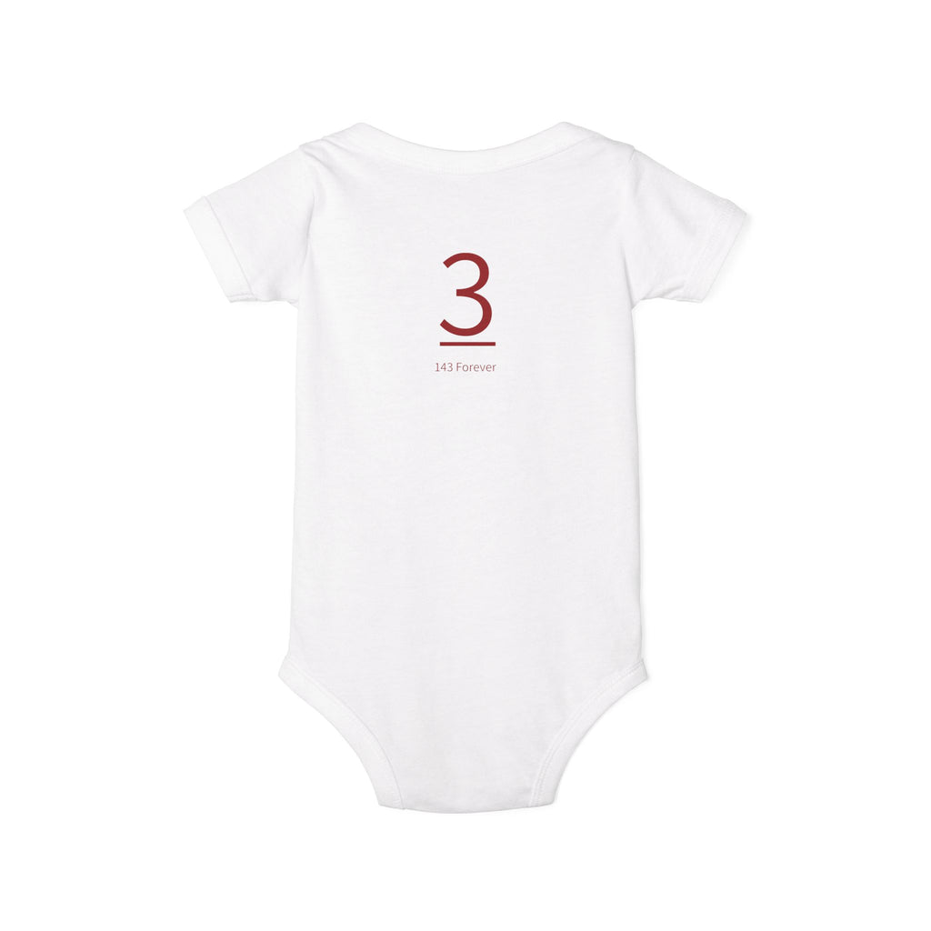 3rd  Lil' Teammates: Team Onesie Infant - Daughter / Girl's