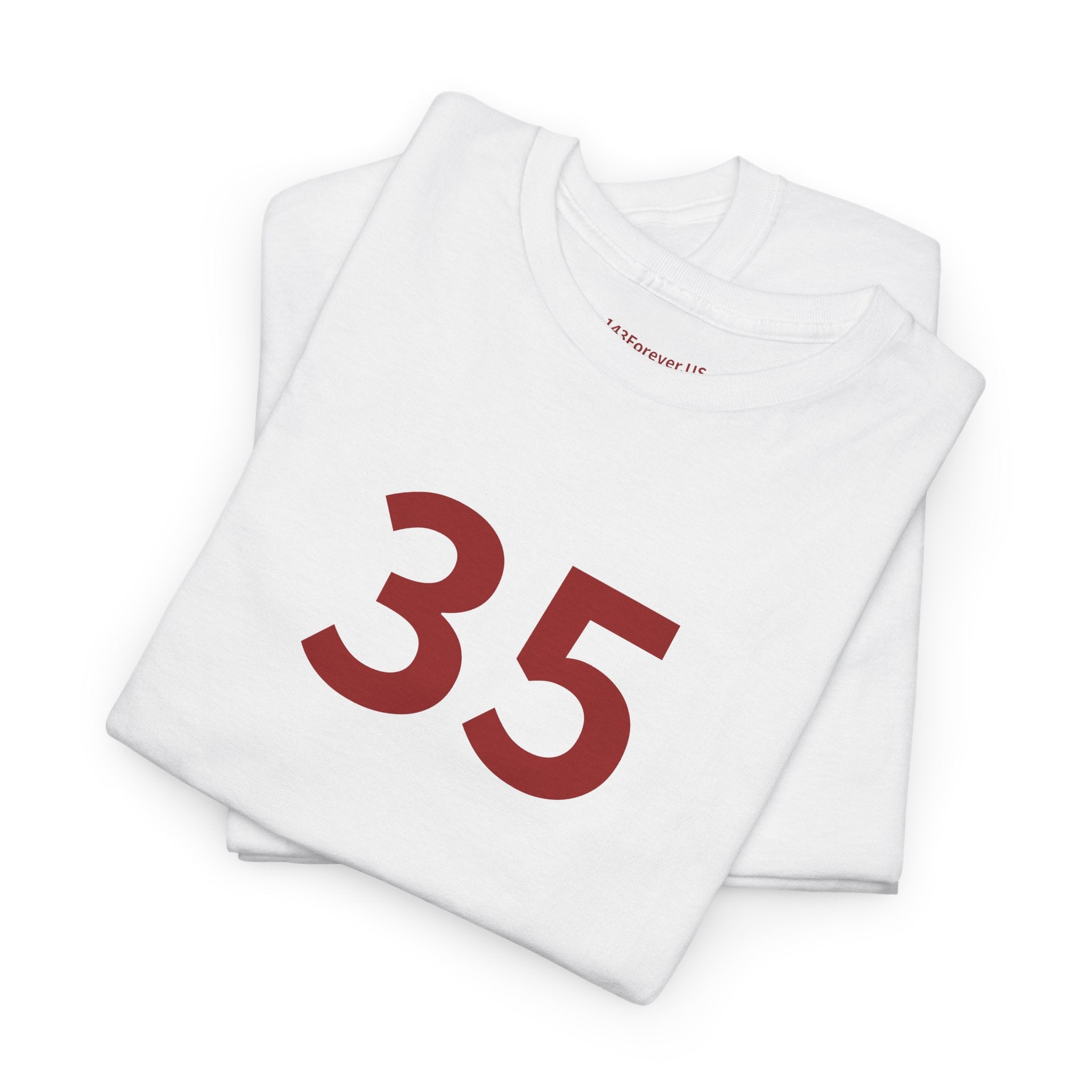 35TH Happy Anniversary: Team Shirt Short - Husband / Men's