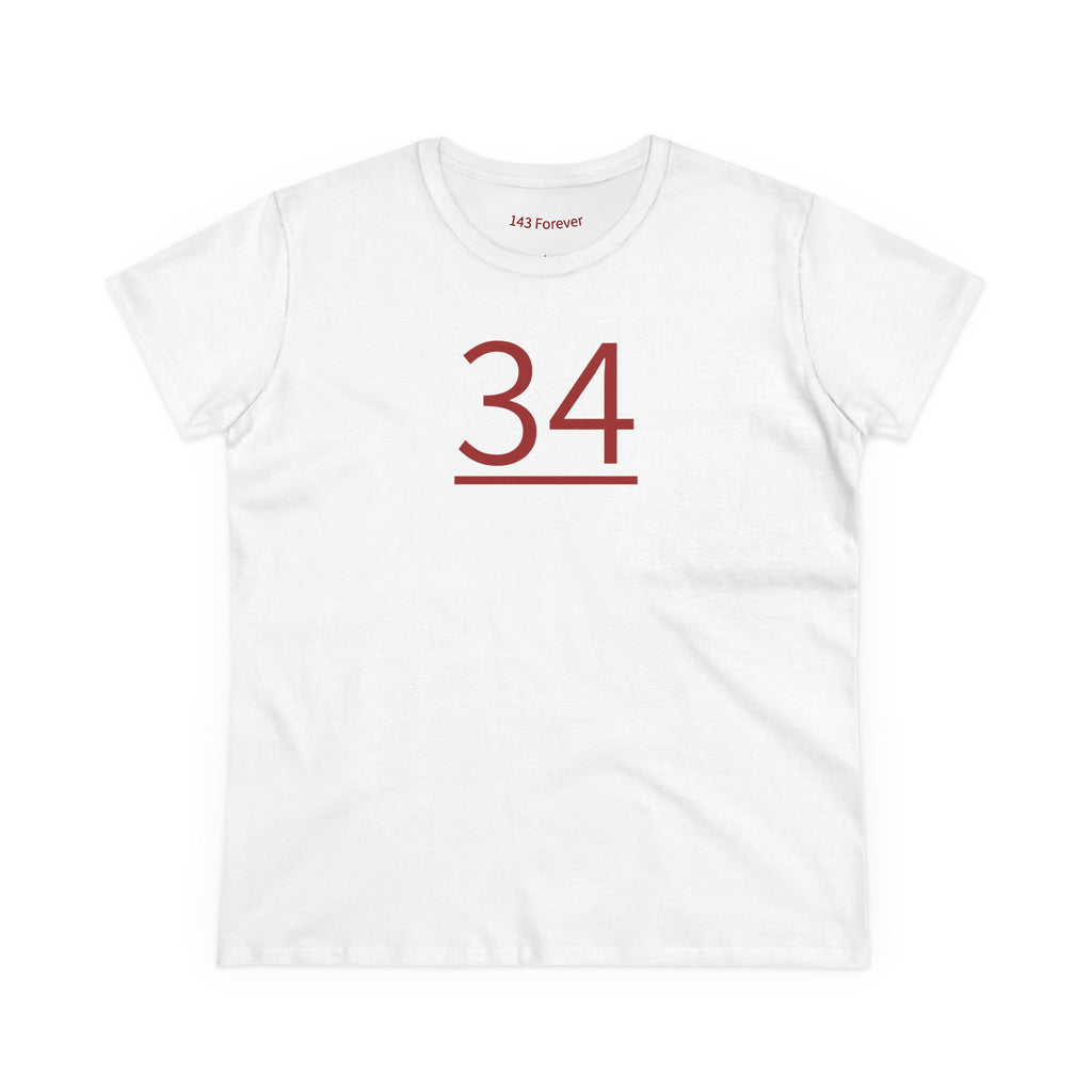 34th Teammates: Team Shirt Short - Daughter / Women's