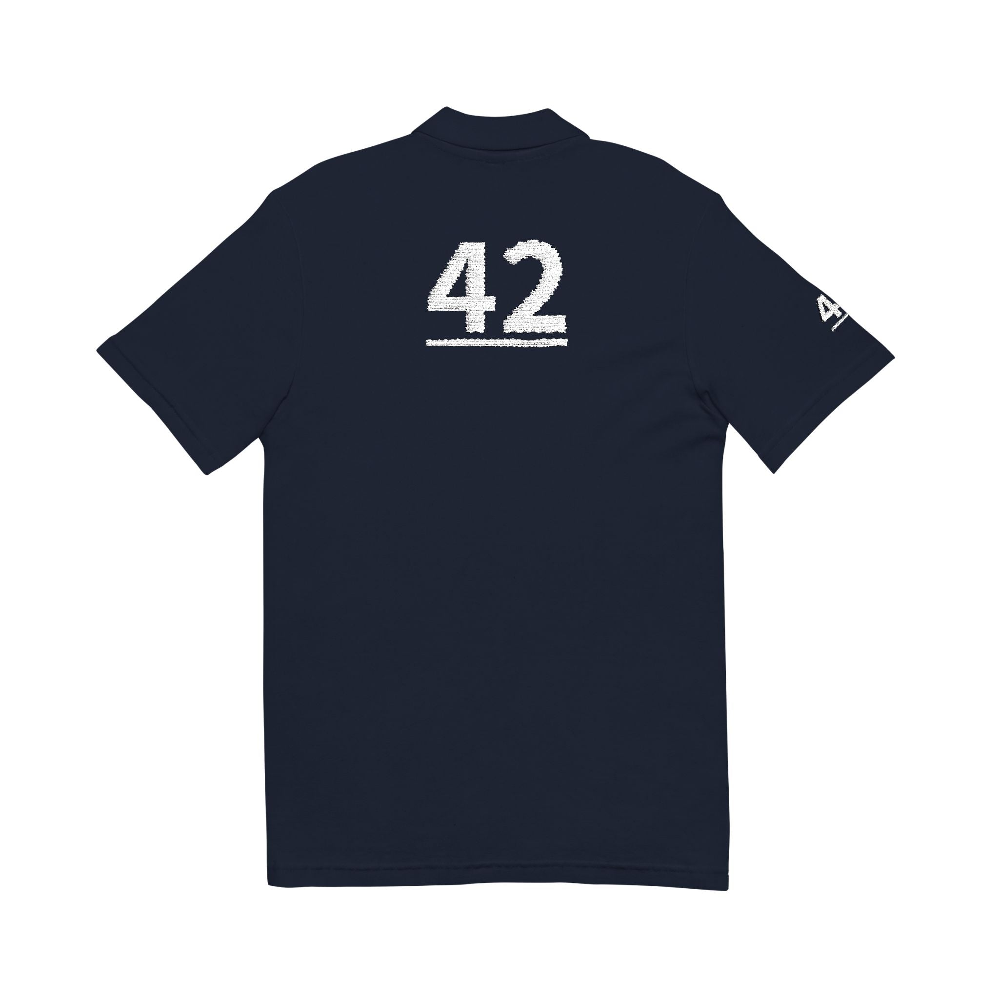 42ND  Teammates:  Team polo Shirt - Blue Ribbon - Son / Men's