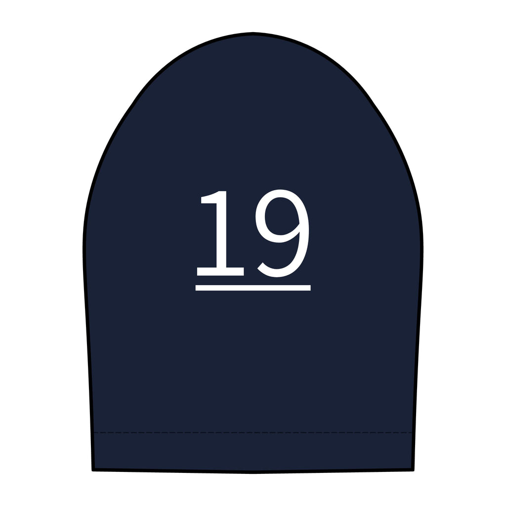 19th  Teammate: Team polo Shirt - Blue Ribbon - Daughter / Women's