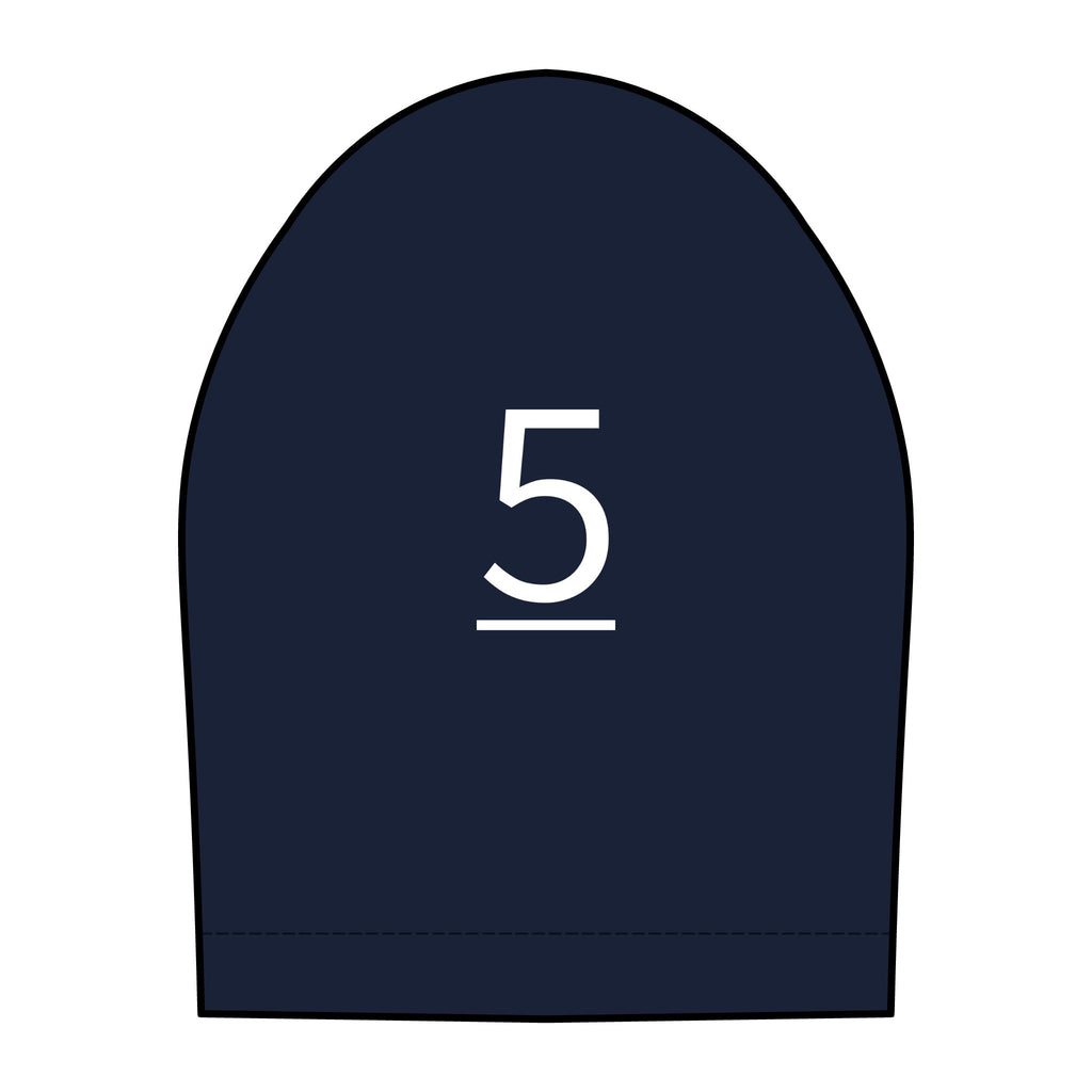 5th  Teammate: Team polo Shirt - Blue Ribbon - Daughter / Women's