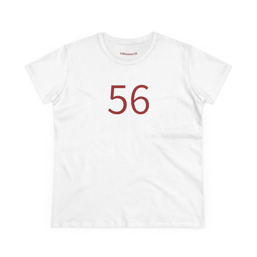 56th  Happy Anniversary: Team Shirt Short - Wife / Women's