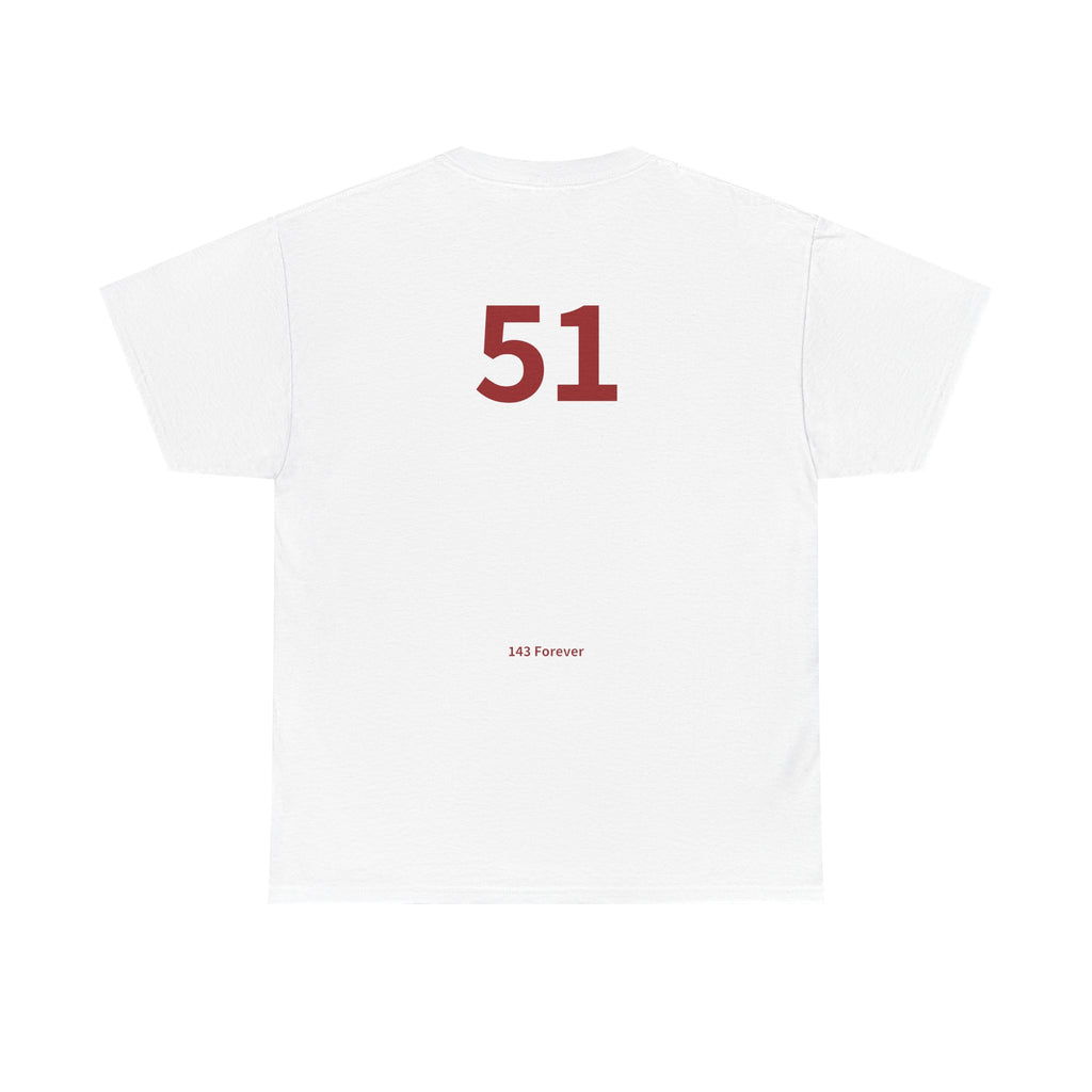 51ST  Happy Anniversary: Team Shirt Short - Husband / Men's