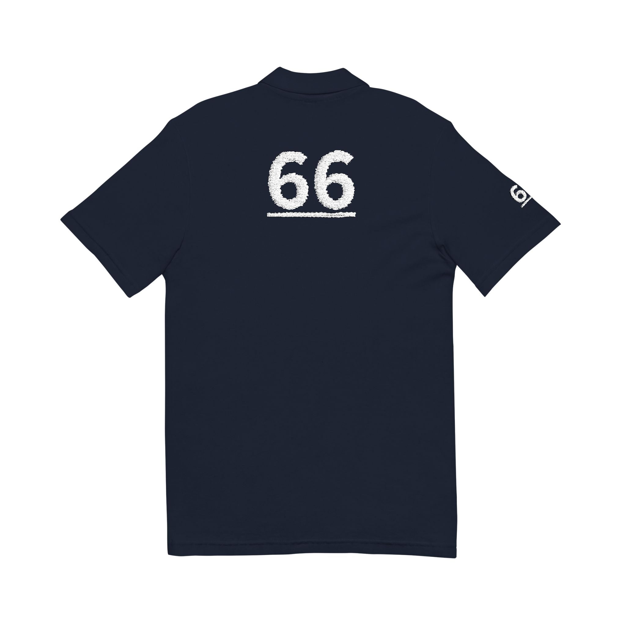 66TH  Teammates:  Team polo Shirt - Blue Ribbon - Son / Men's