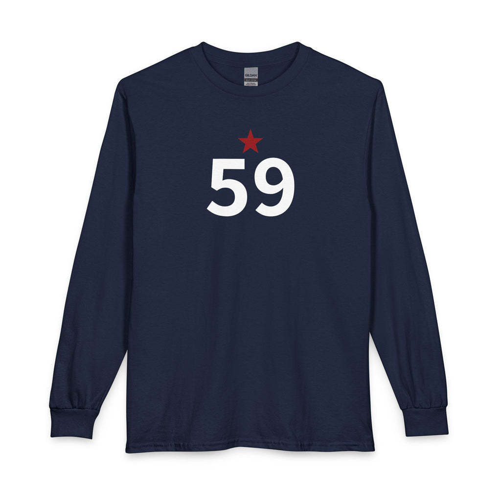 59*   I Miss You:  Team Shirt Long - Widower / Men's