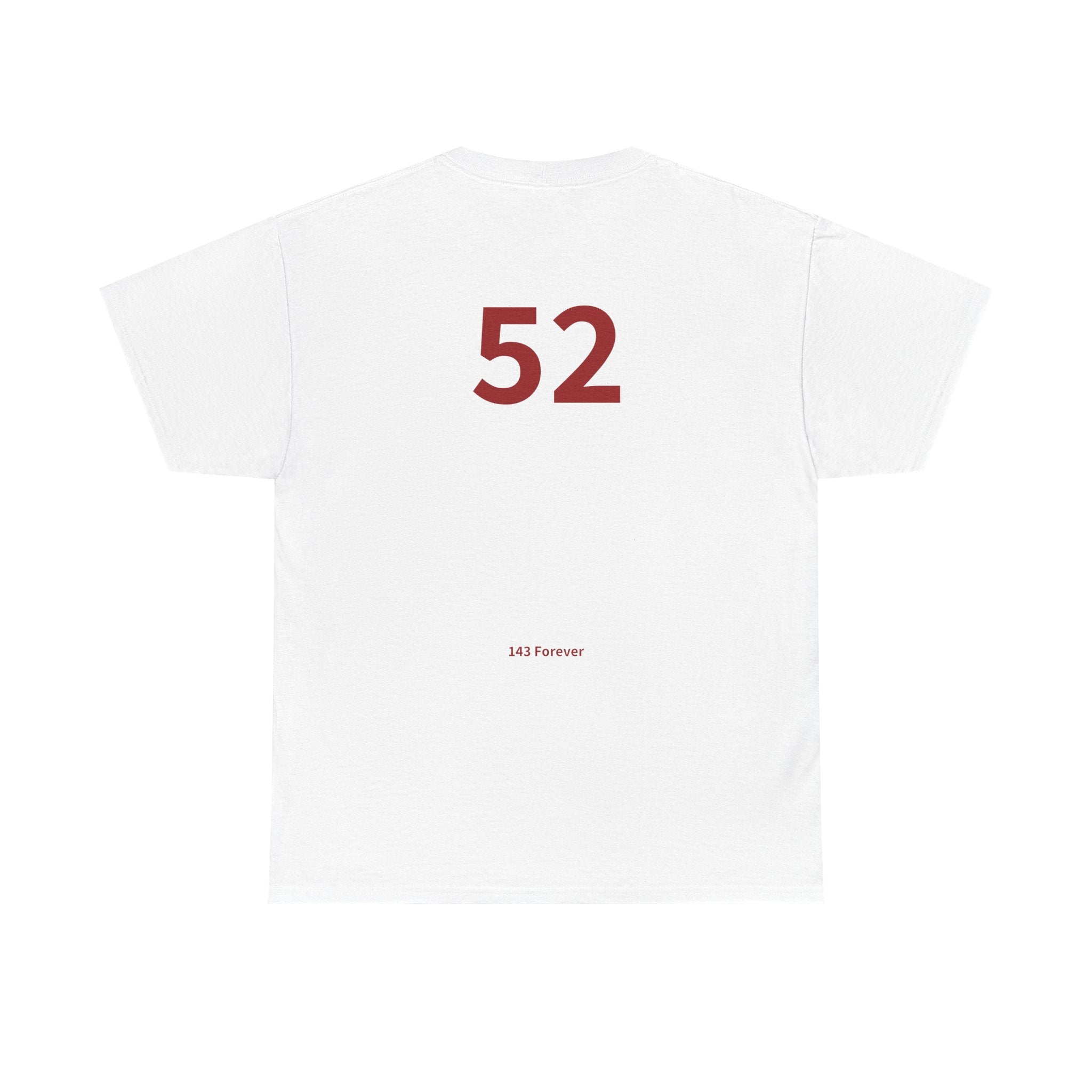 52ND  Happy Anniversary: Team Shirt Short - Husband / Men's