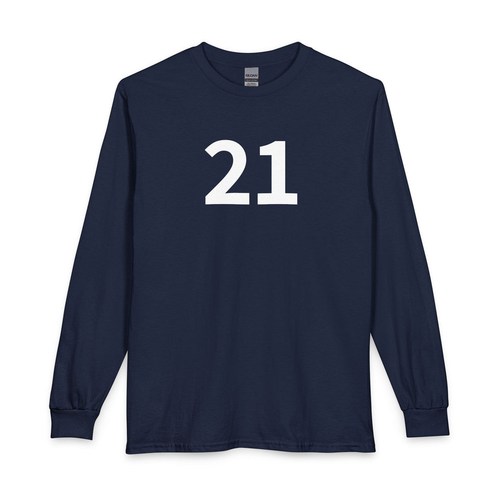 21ST  Happy Anniversary:  Team Shirt Long - Husband / Men's