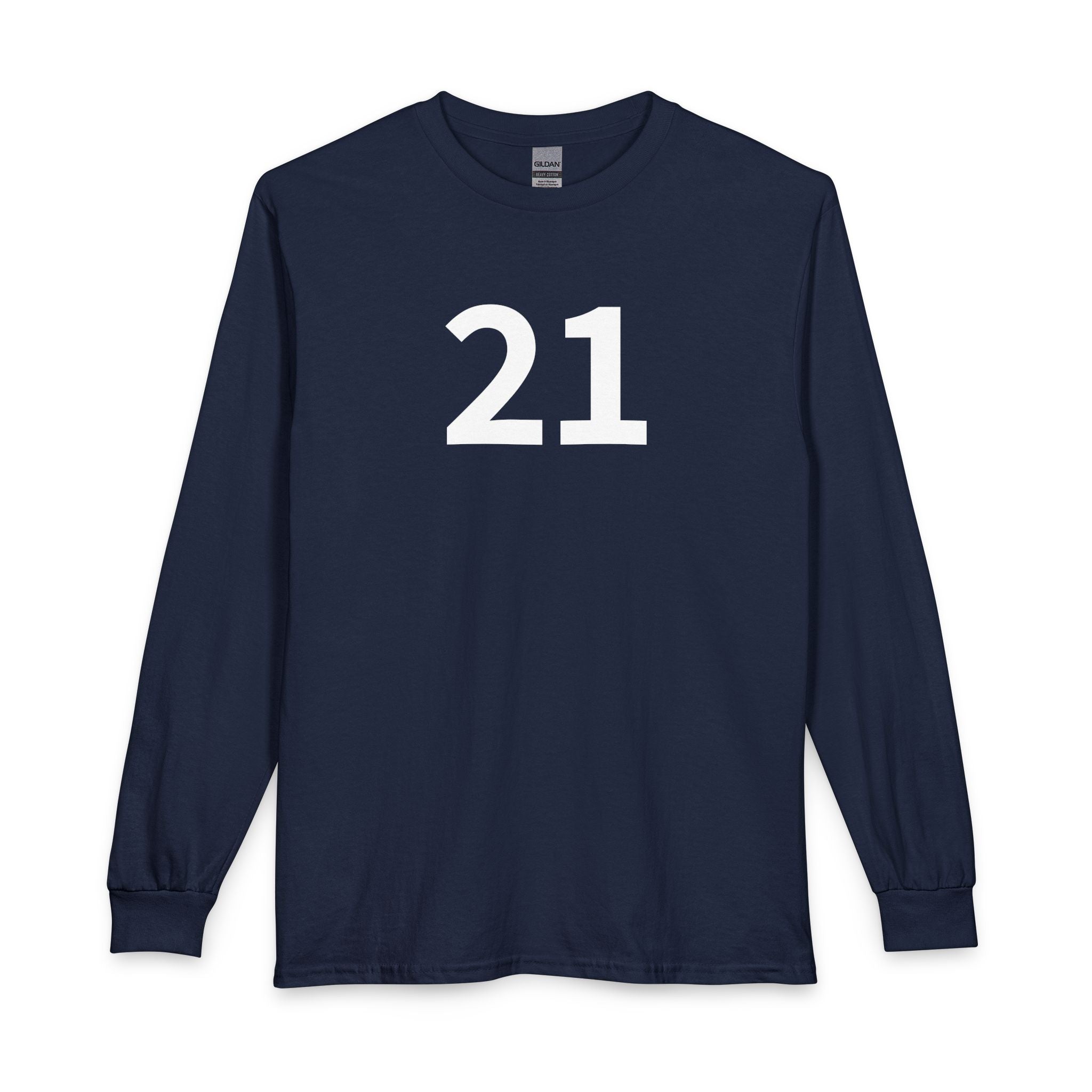 21ST  Happy Anniversary:  Team Shirt Long - Husband / Men's