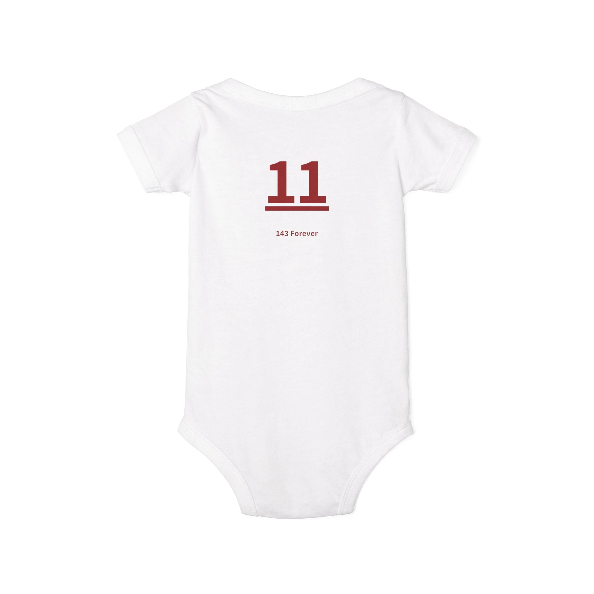 11TH  Lil' Teammates: Team Onesie Infant - Son / Boy's