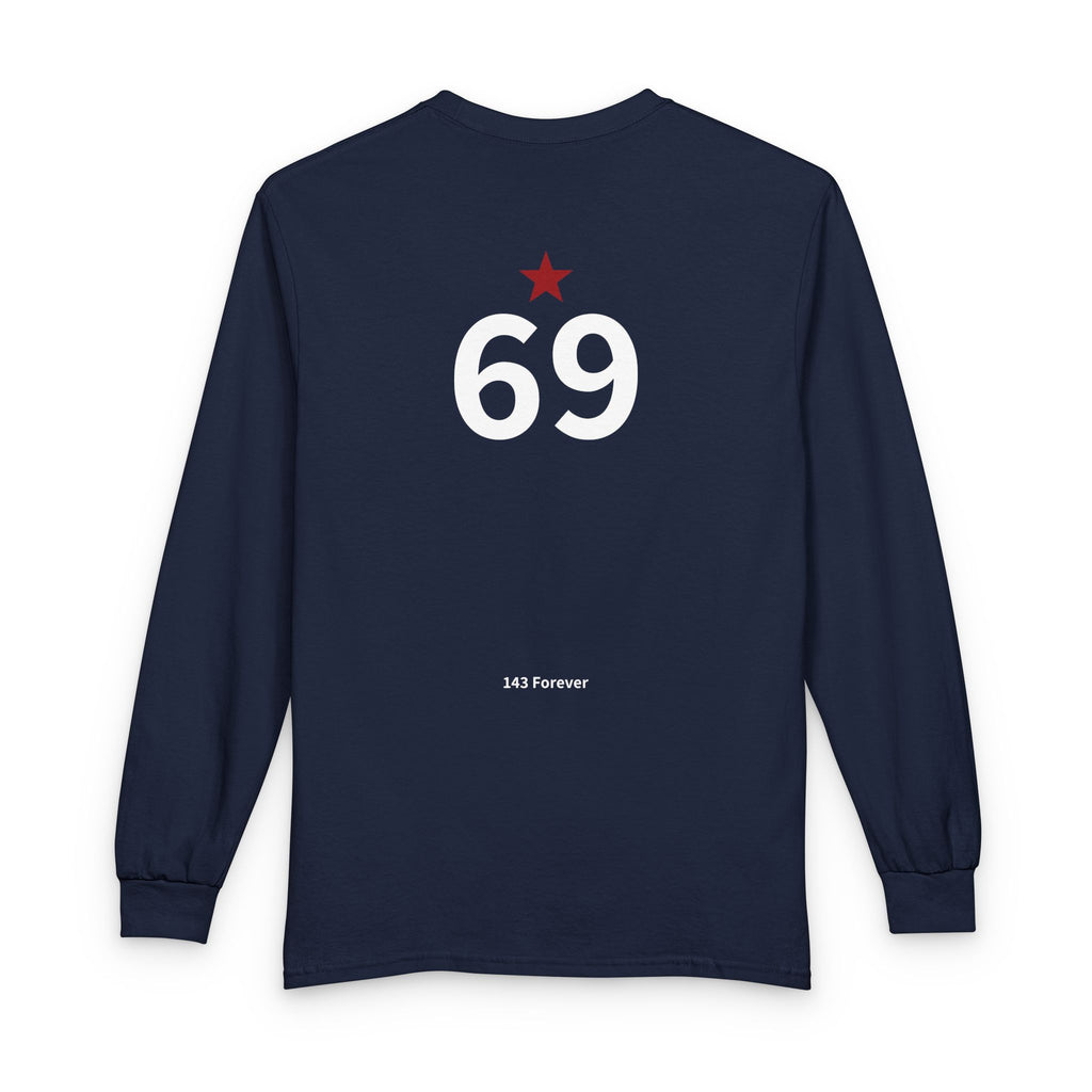 69*   I Miss You:  Team Shirt Long - Widower / Men's