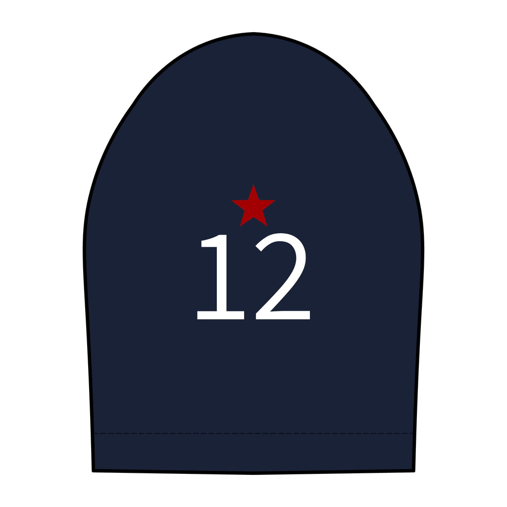 12*  I Miss You: Team polo Shirt - Blue Ribbon - Widow / Women's