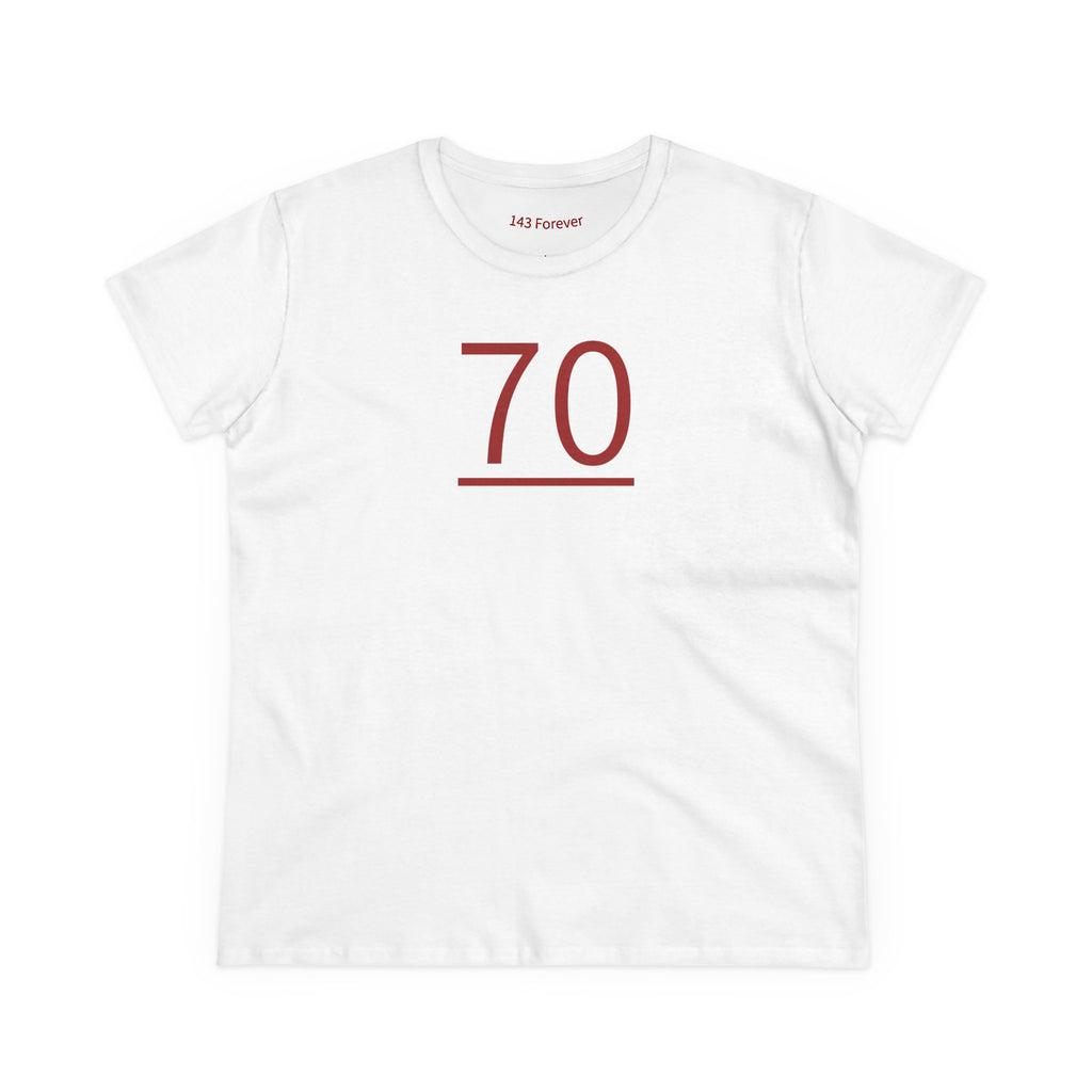 70th  Teammates: Team Shirt Short - Daughter / Women's