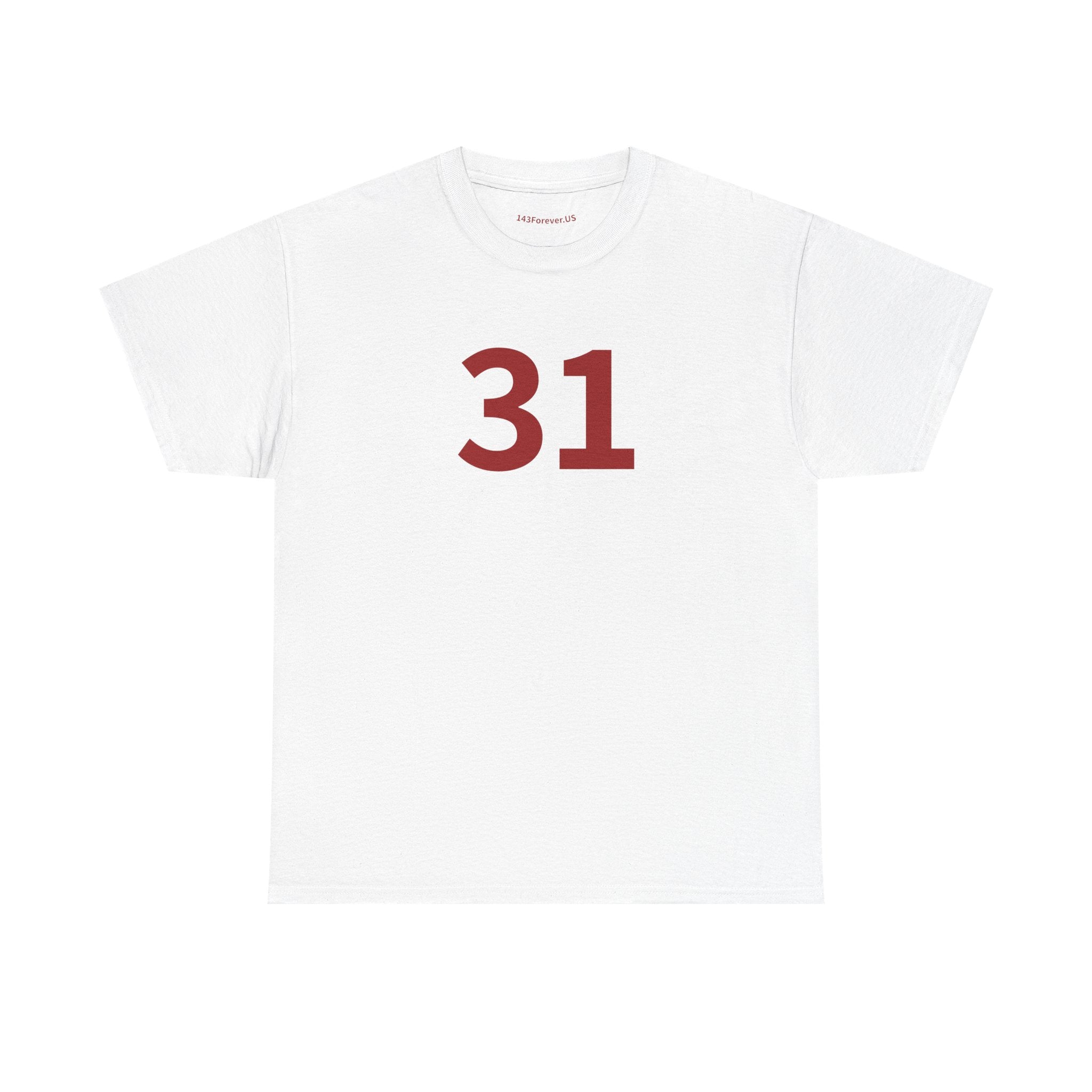 31ST Happy Anniversary: Team Shirt Short - Husband / Men's